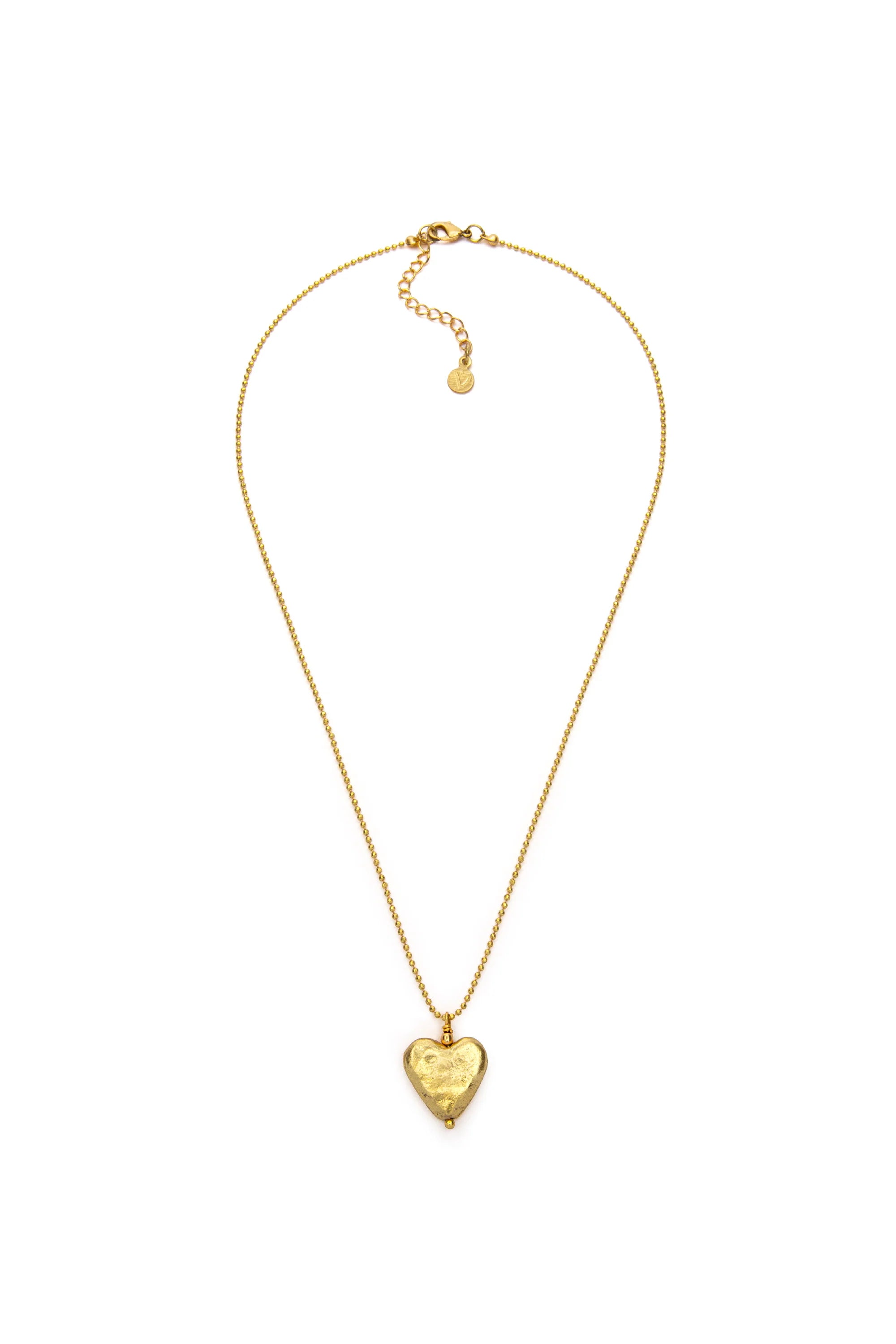 Pendente cuore grezzo VESTOPAZZO
