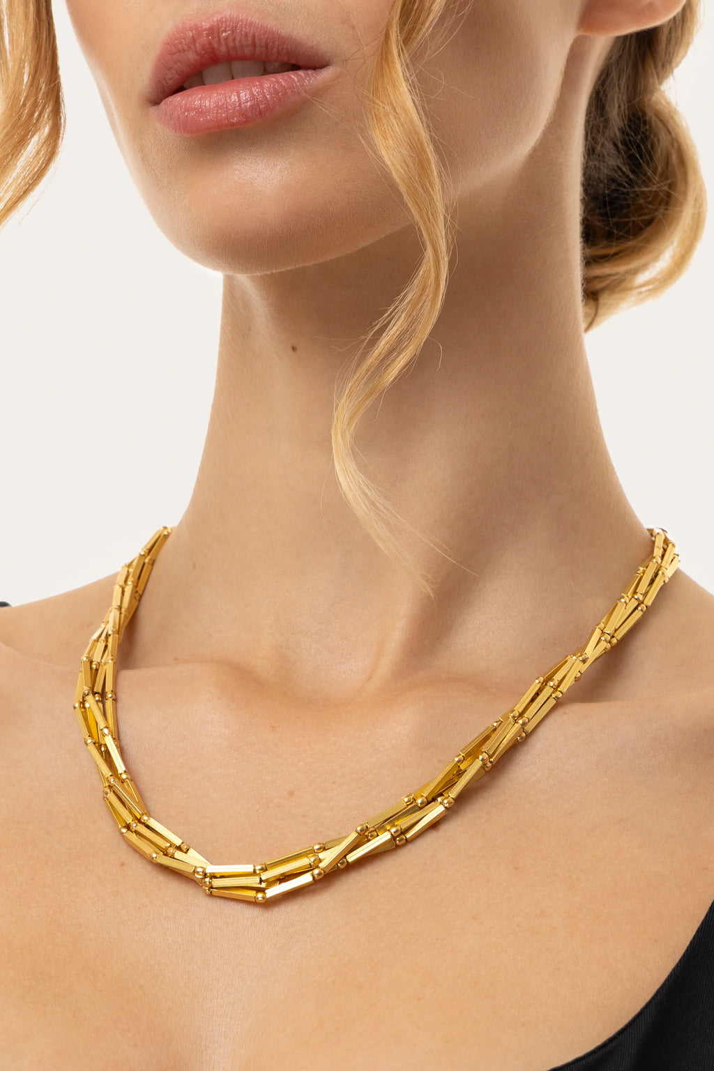 Collana multifili barrette VESTOPAZZO