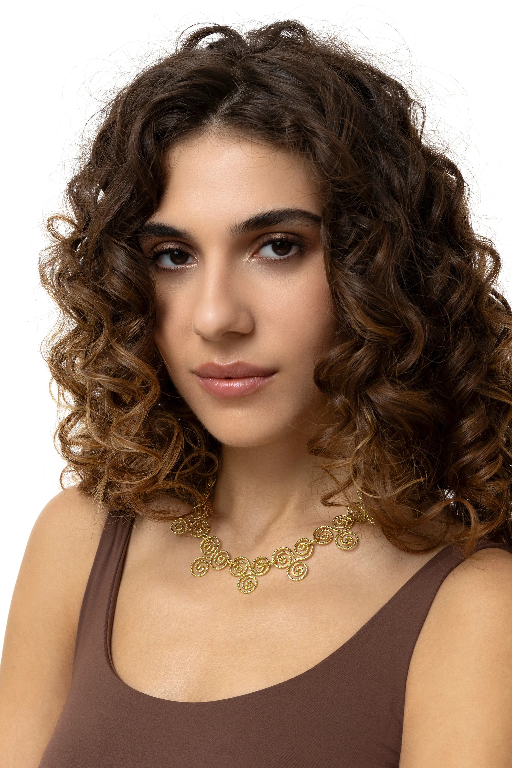 Collana spirali luminose VESTOPAZZO