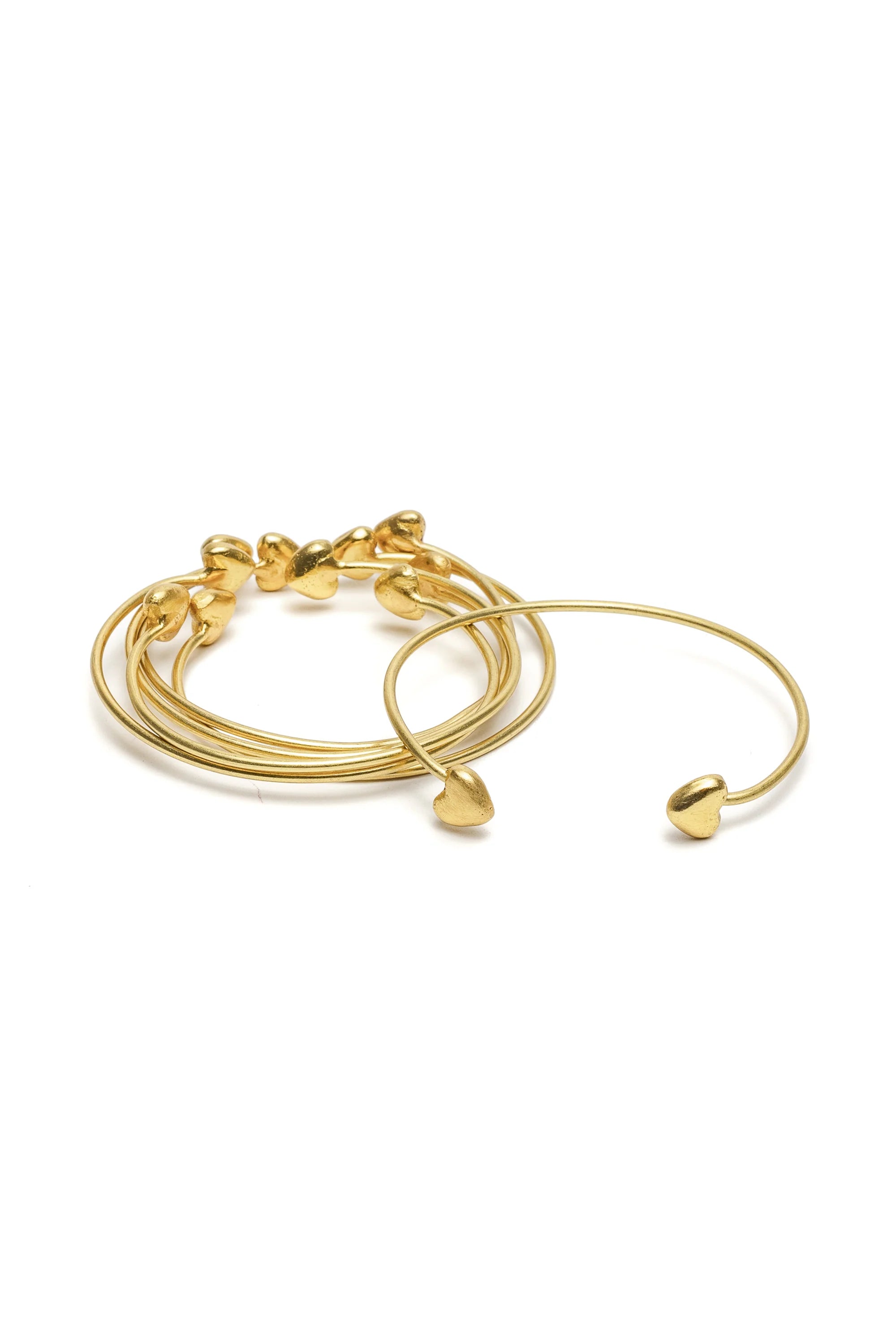 Bracciale fascia cuori VESTOPAZZO