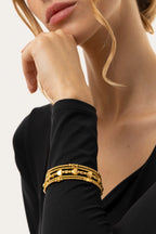 Bracciale molla cuori VESTOPAZZO
