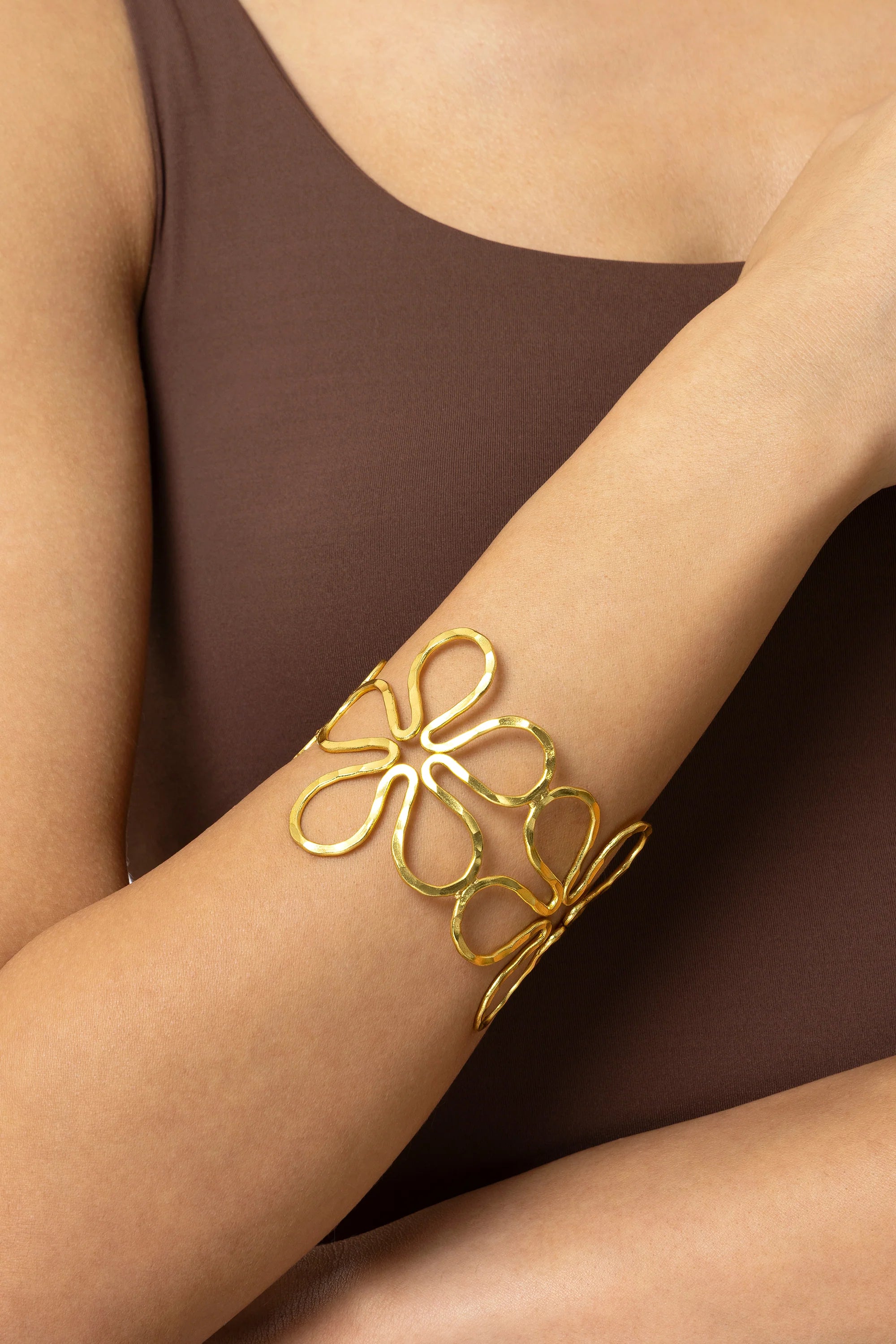 Bracciale fascia fiori VESTOPAZZO