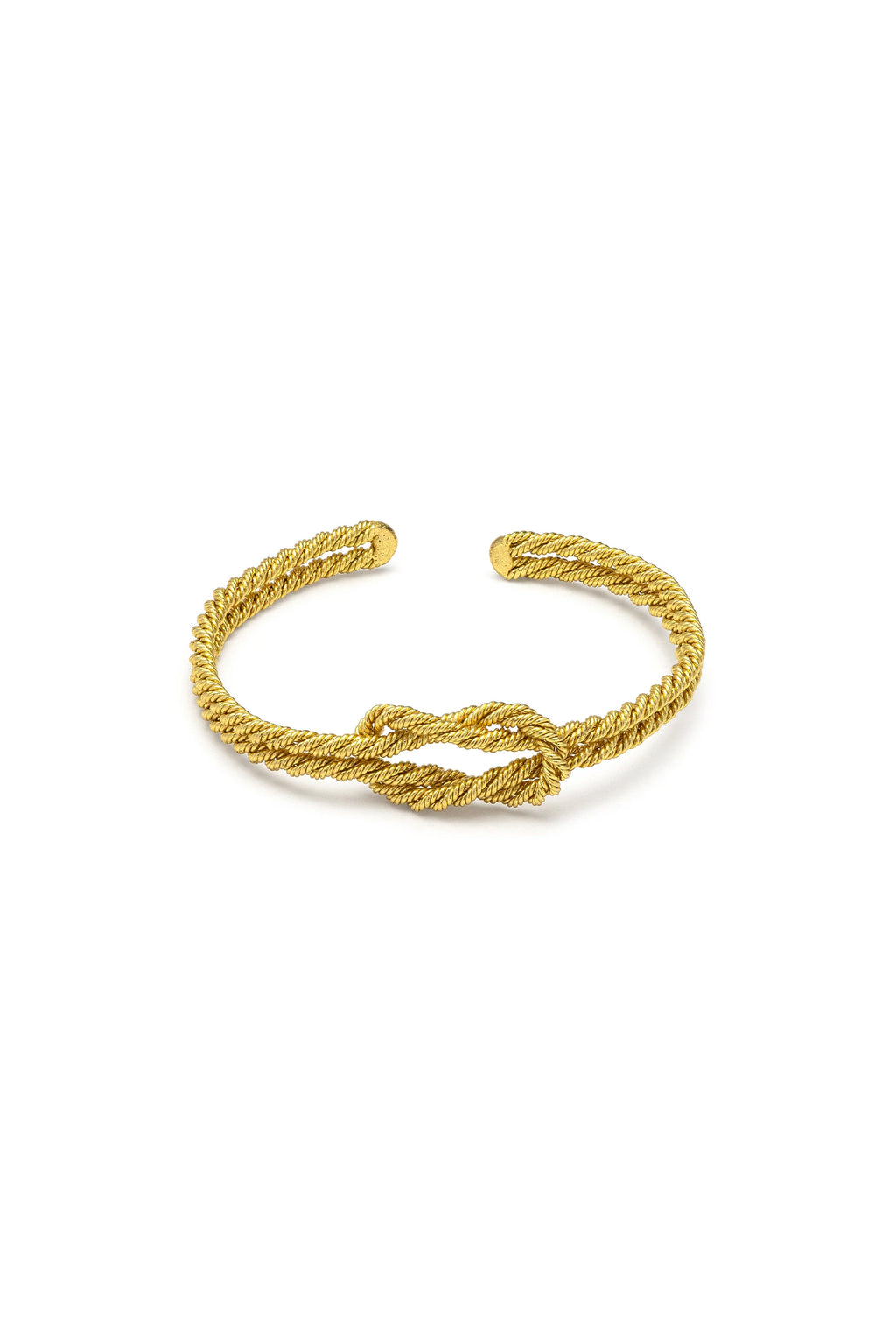 Bangle aperto corda nodo VESTOPAZZO