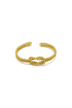 Bangle aperto corda nodo VESTOPAZZO