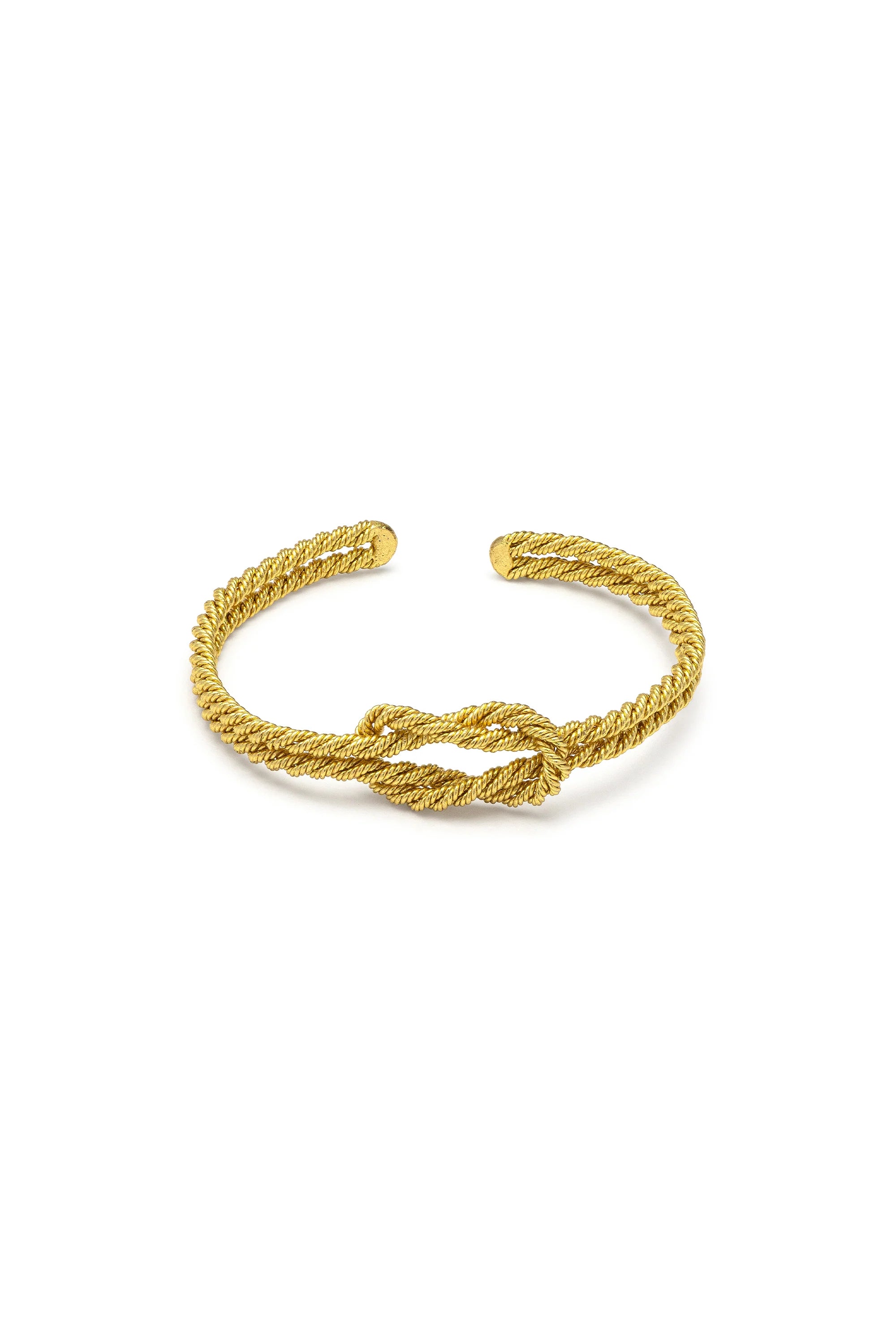 Bangle aperto corda nodo VESTOPAZZO