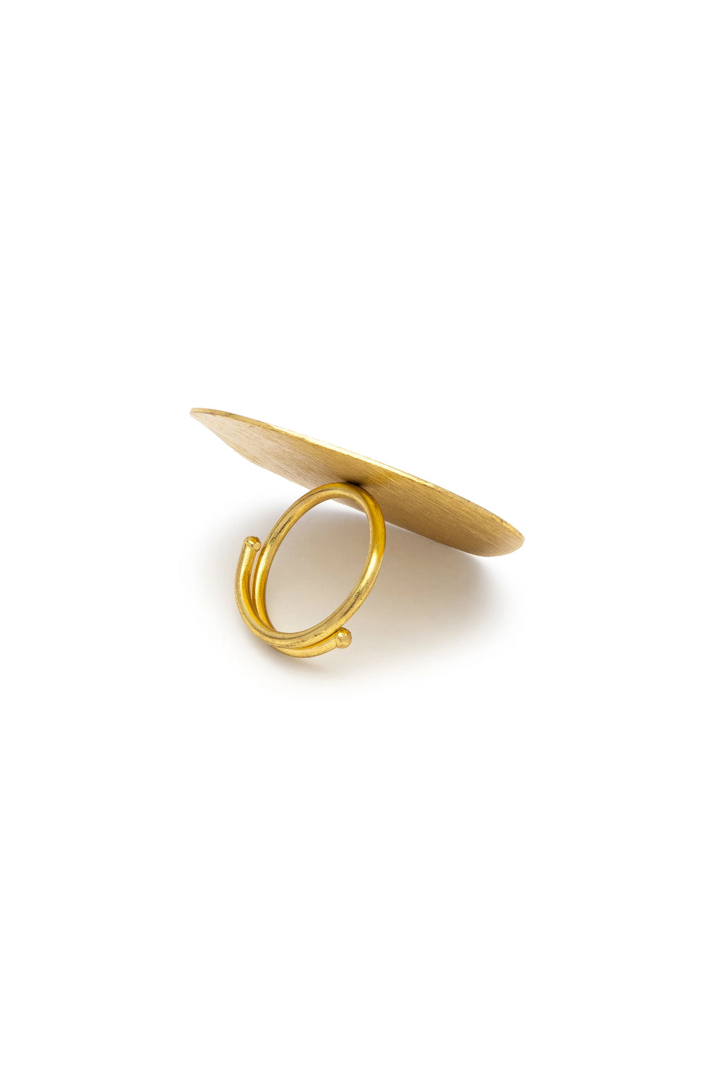 Anello placca tondo VESTOPAZZO