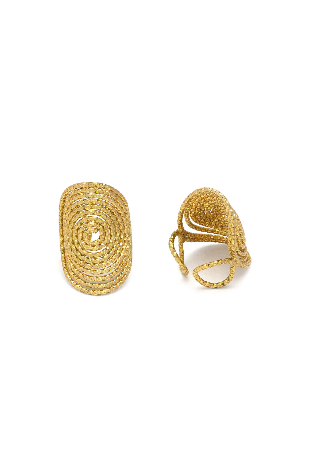 Anello fascia spirale luminosa VESTOPAZZO