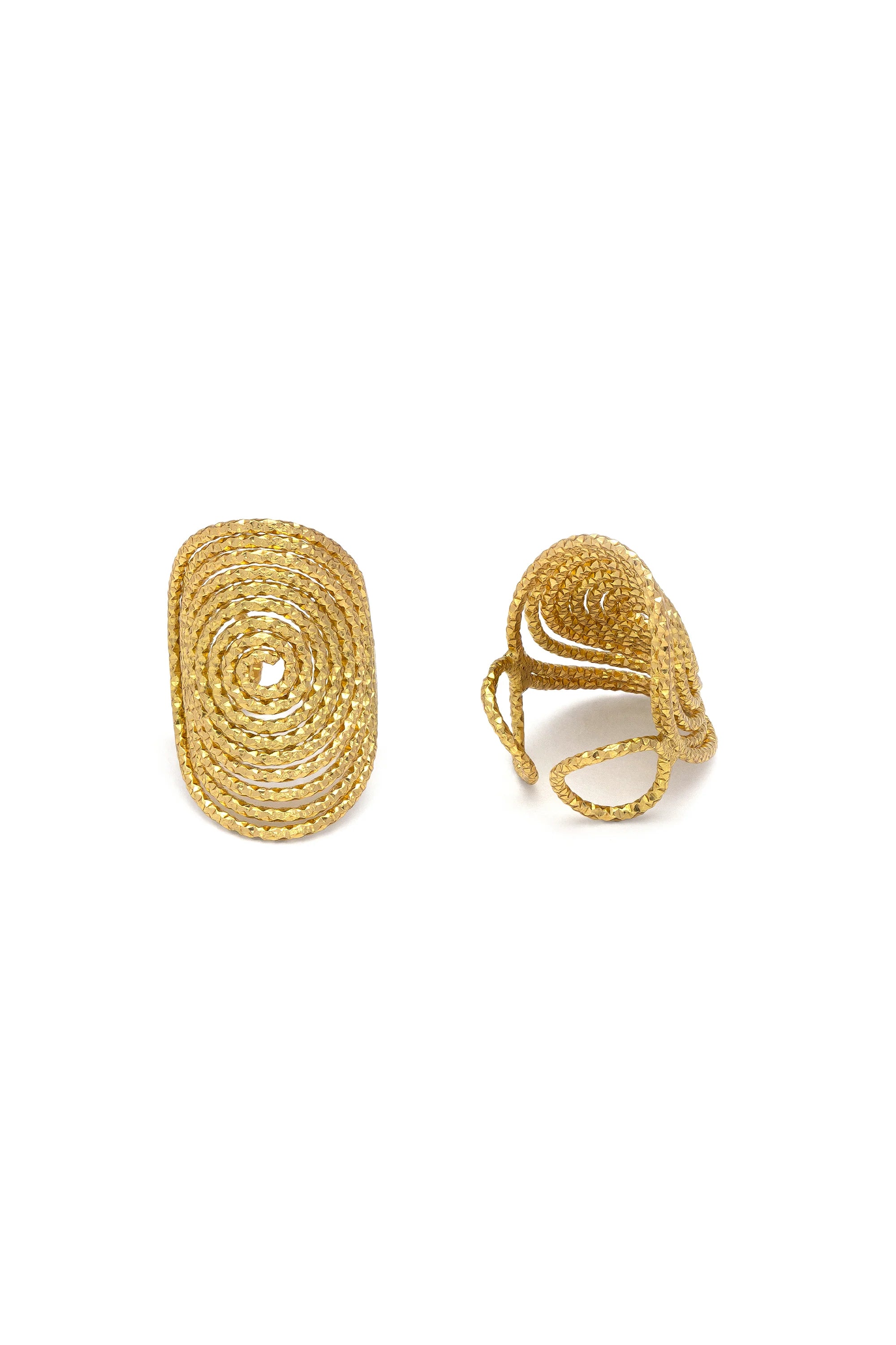 Anello fascia spirale luminosa VESTOPAZZO