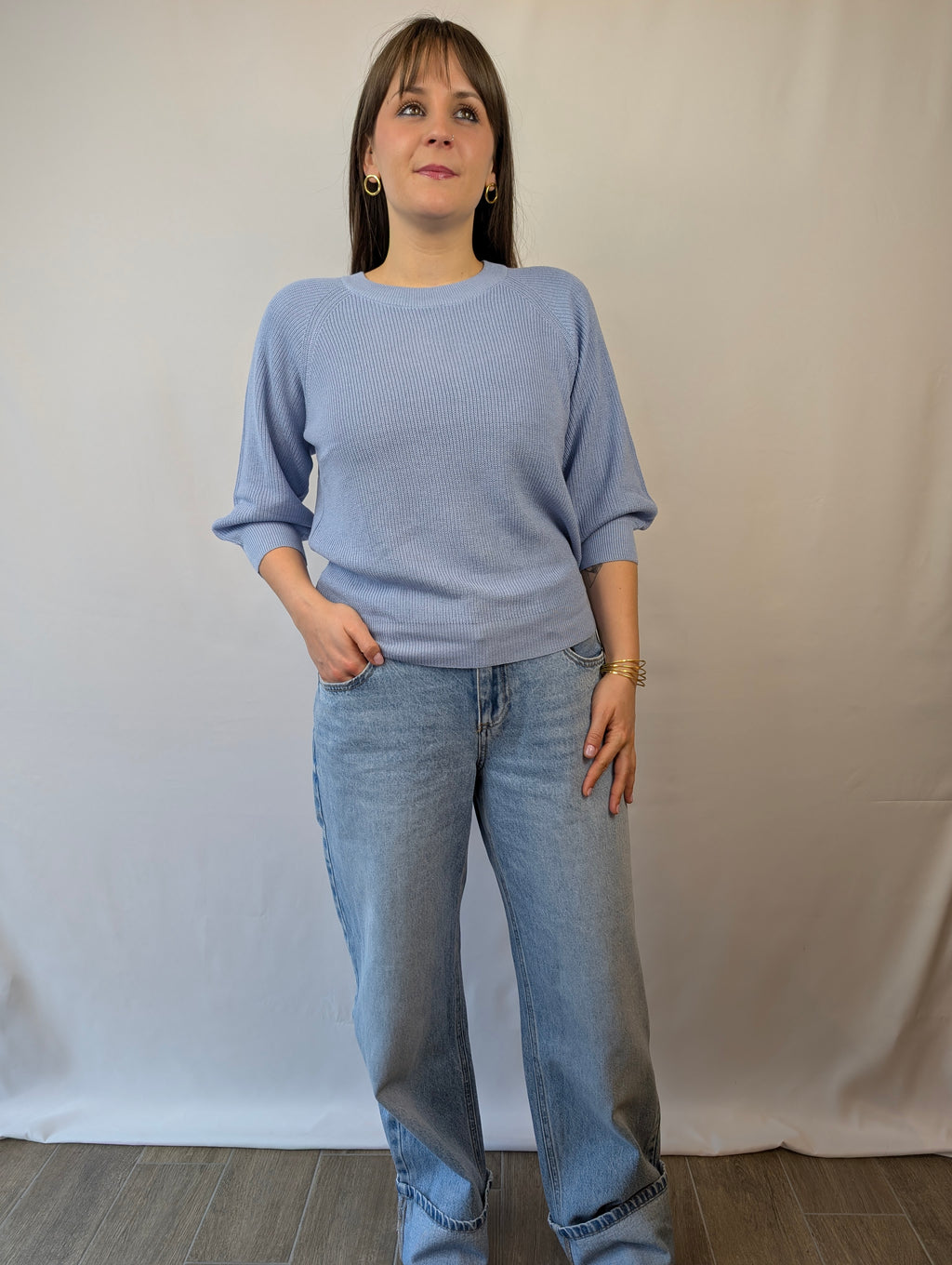 Maglia manica 3/4 girocollo VEROMODA