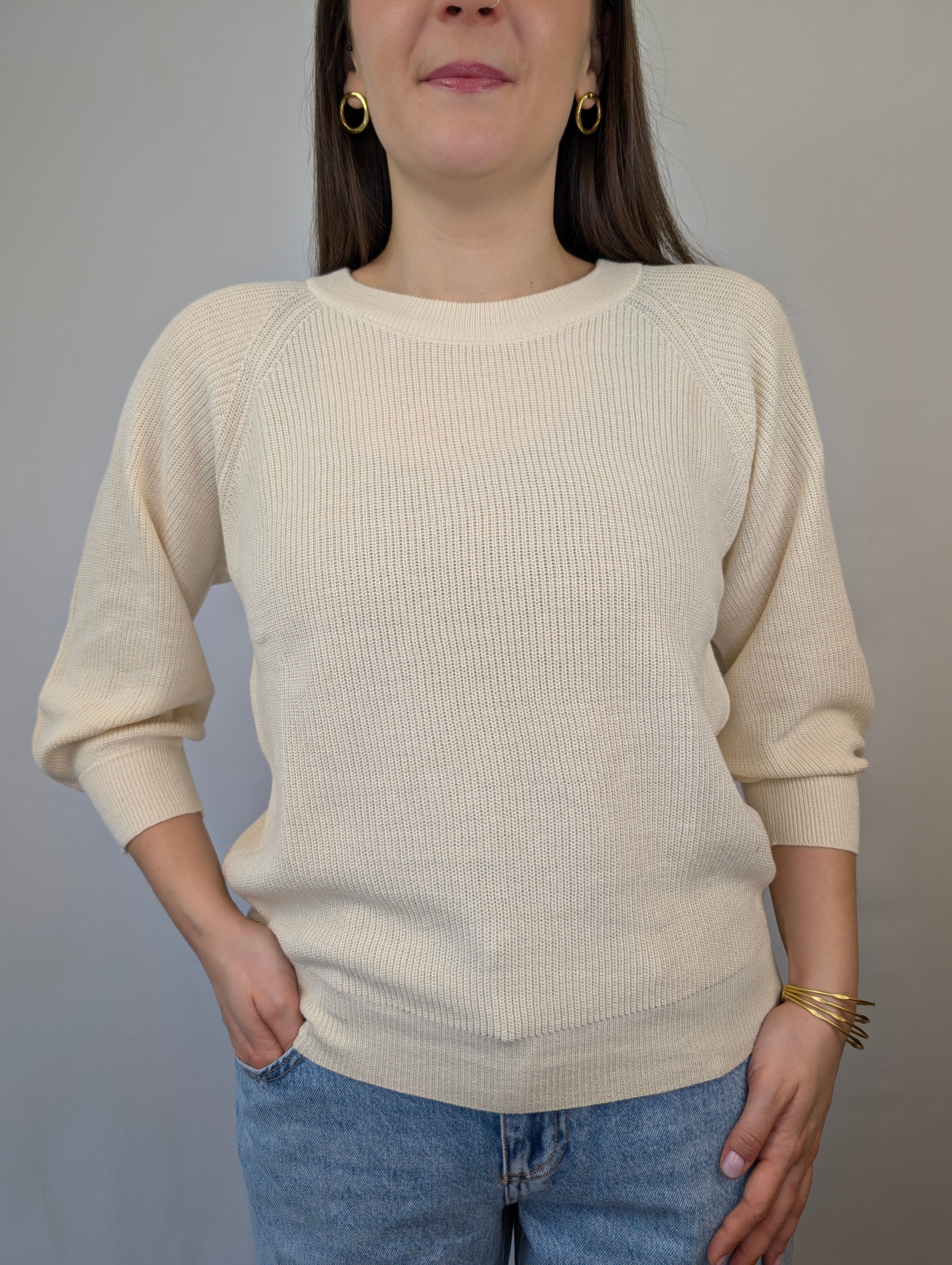 Maglia manica 3/4 girocollo VEROMODA