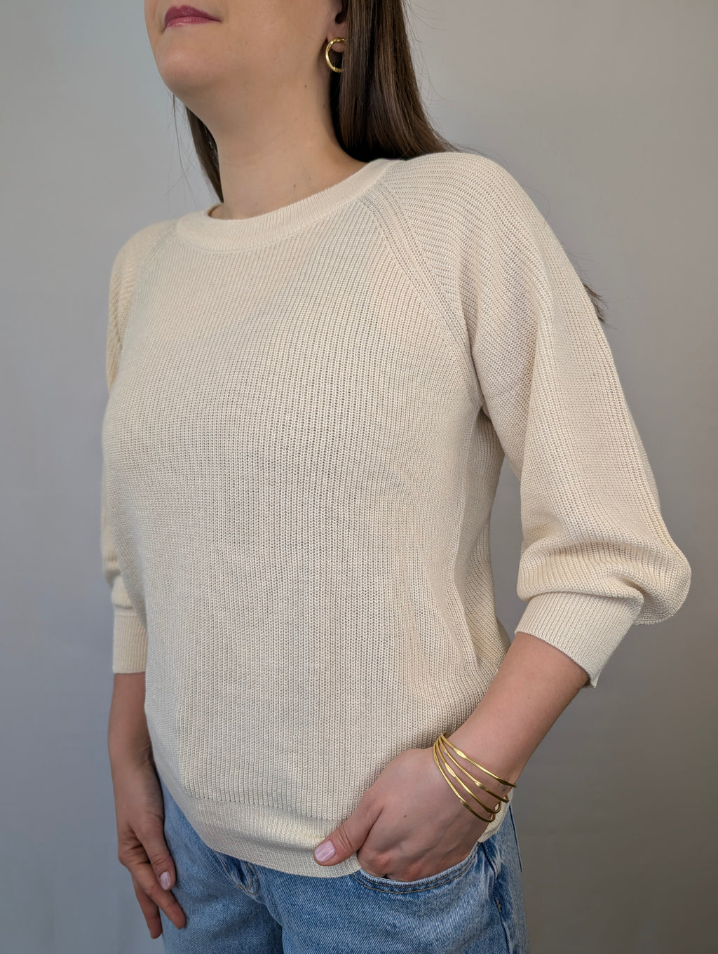 Maglia manica 3/4 girocollo VEROMODA