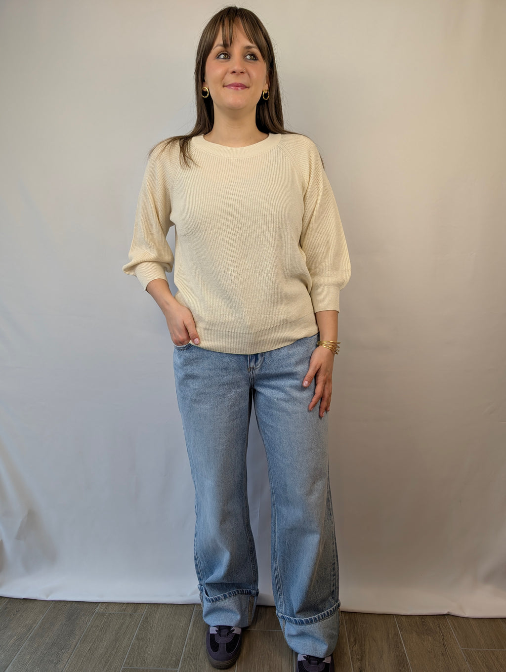 Maglia manica 3/4 girocollo VEROMODA