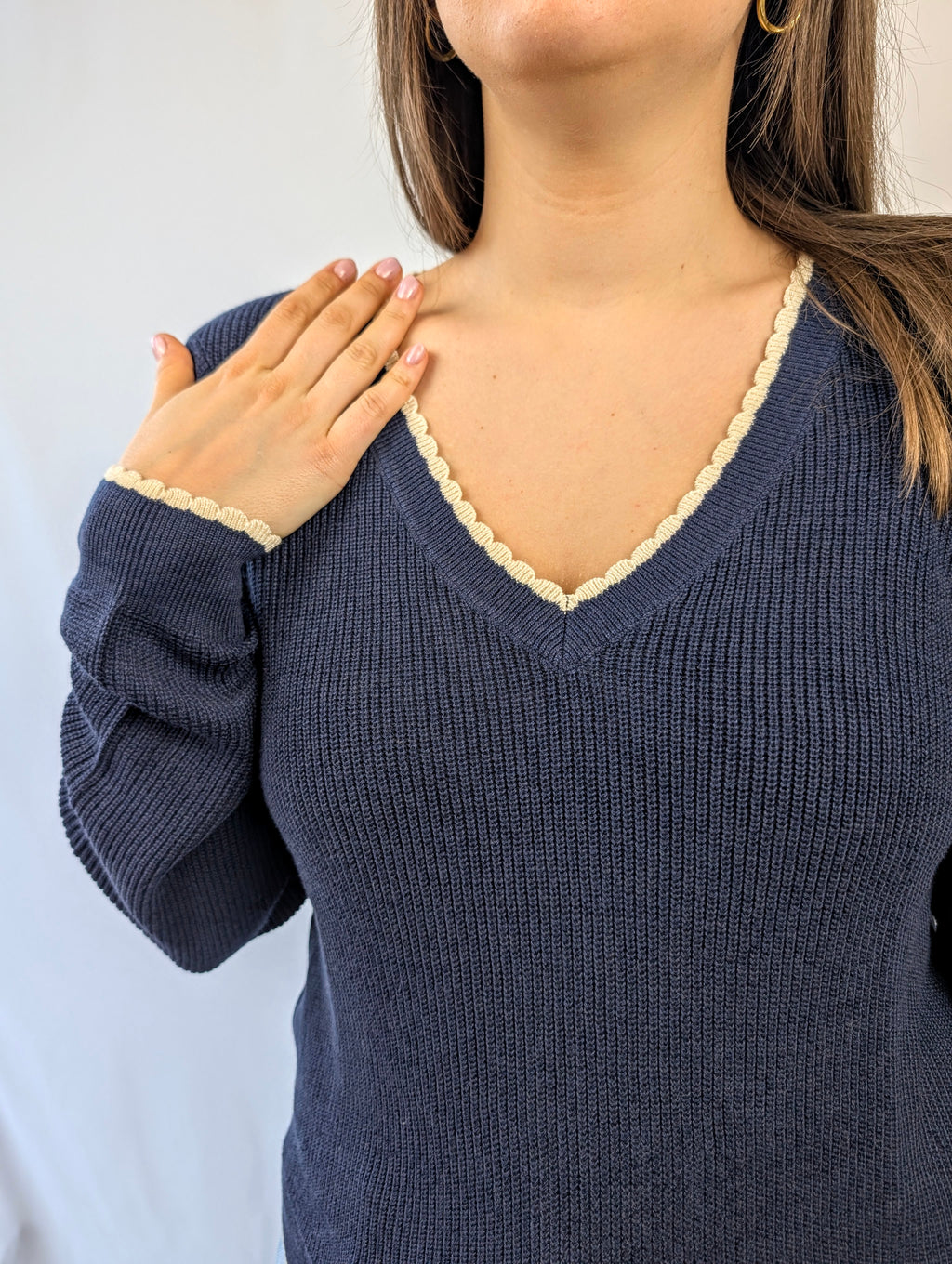 Maglia scollo a V VEROMODA