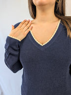 Maglia scollo a V VEROMODA