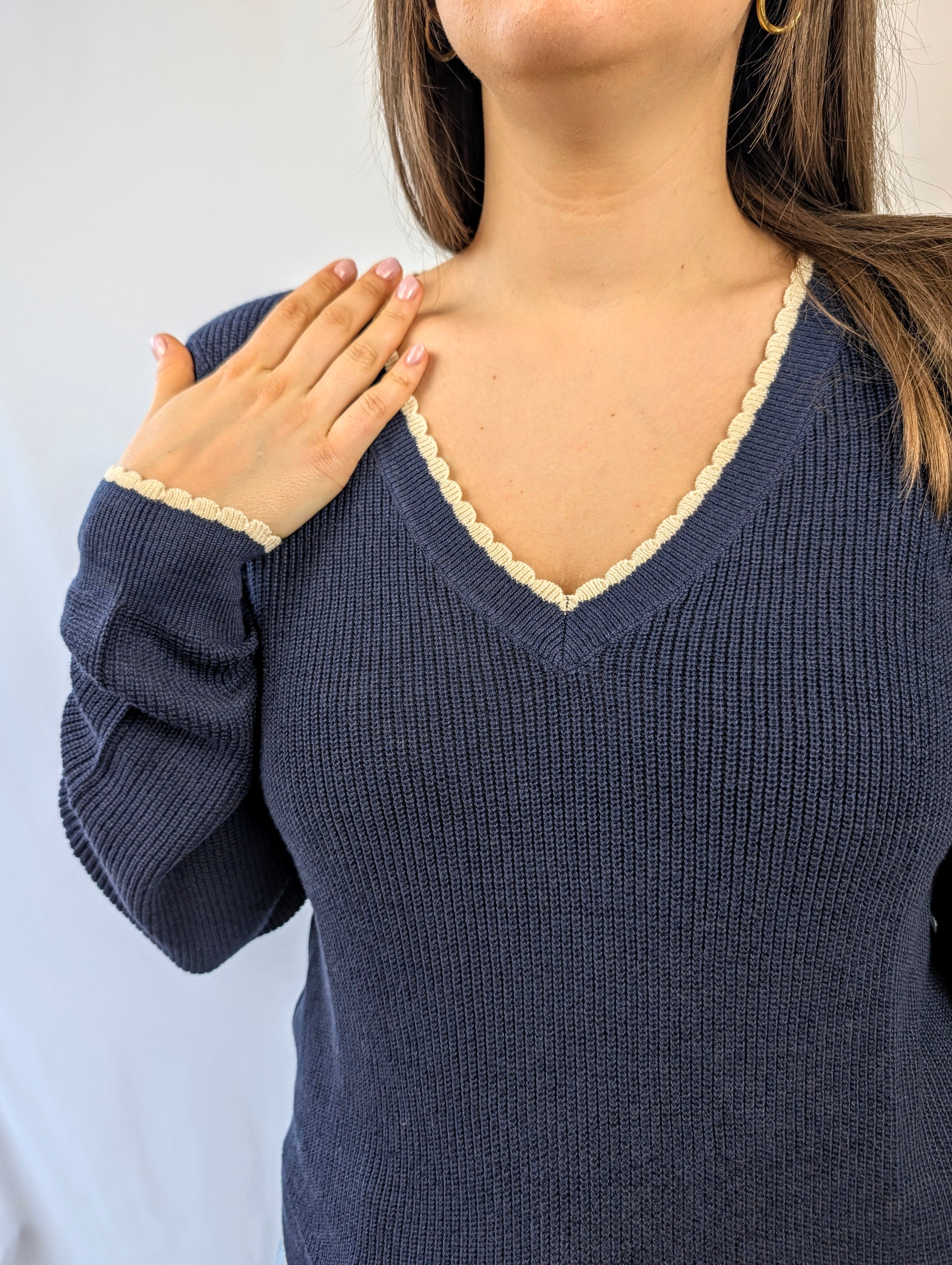 Maglia scollo a V VEROMODA