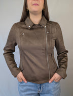 Chiodo eco-pelle scamosciato VEROMODA