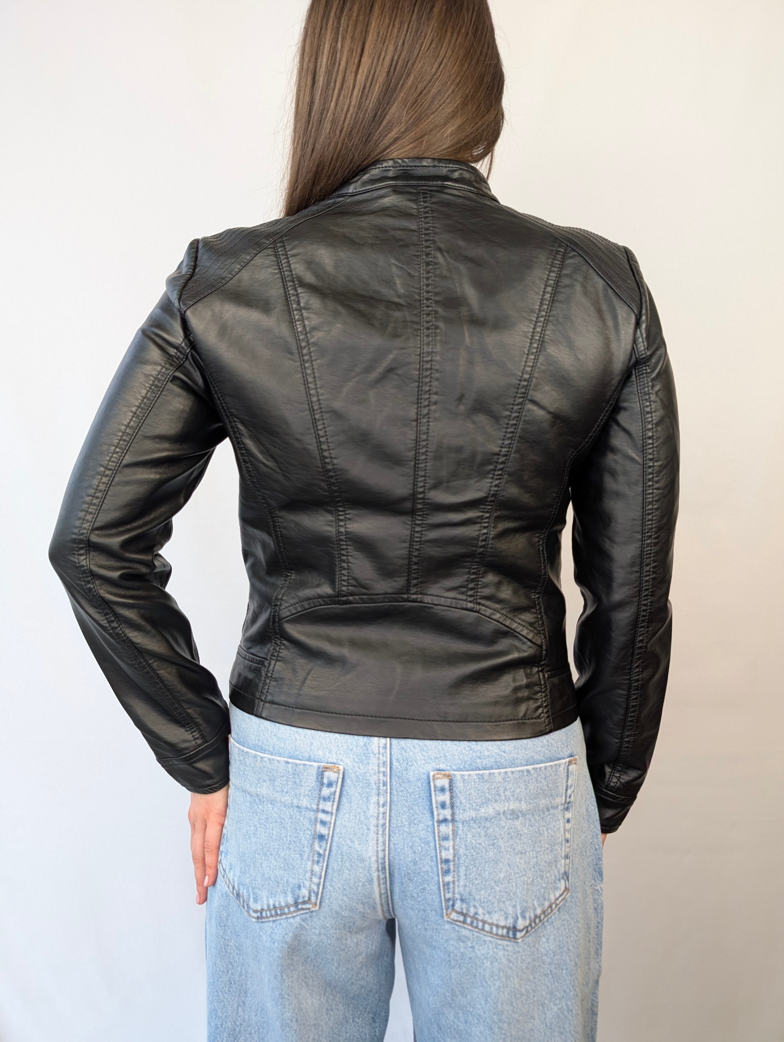 Giubbino biker ecopelle VEROMODA