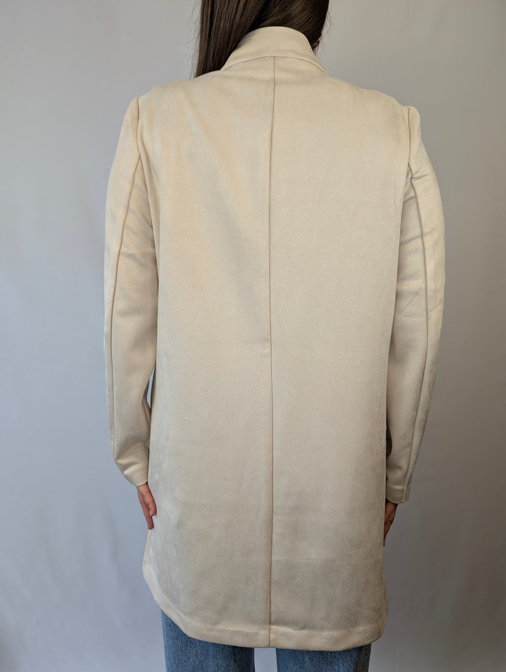 Giacca lunga scamosciata VEROMODA