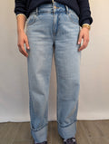 Jeans wide leg risvolto Rena AWARE