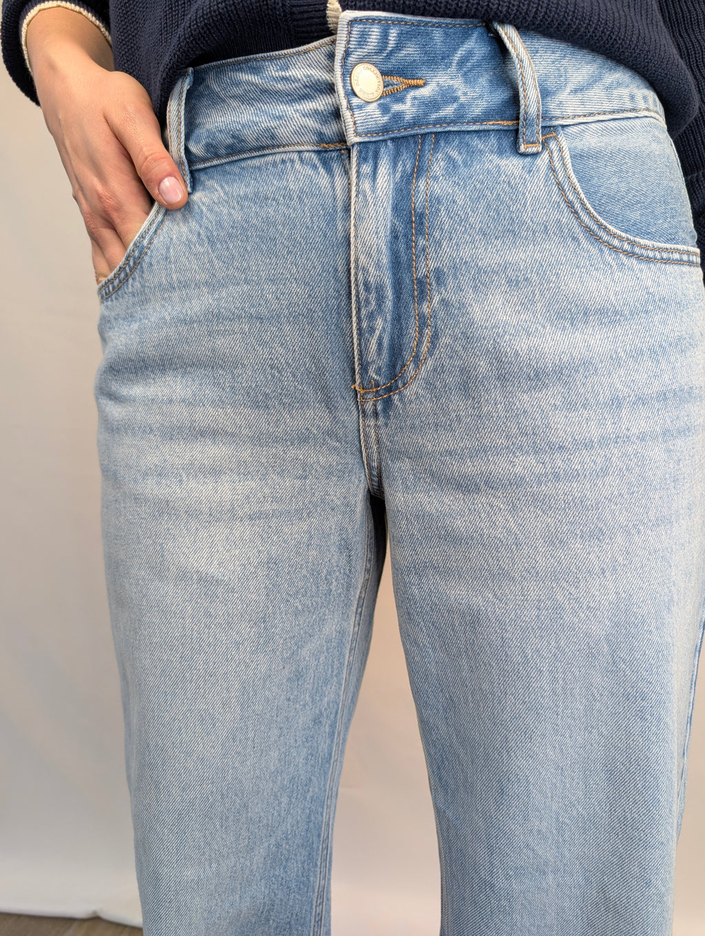 Jeans wide leg risvolto Rena AWARE