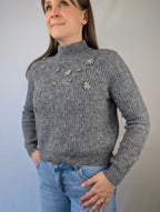 Maglia applicazioni preziose VEROMODA