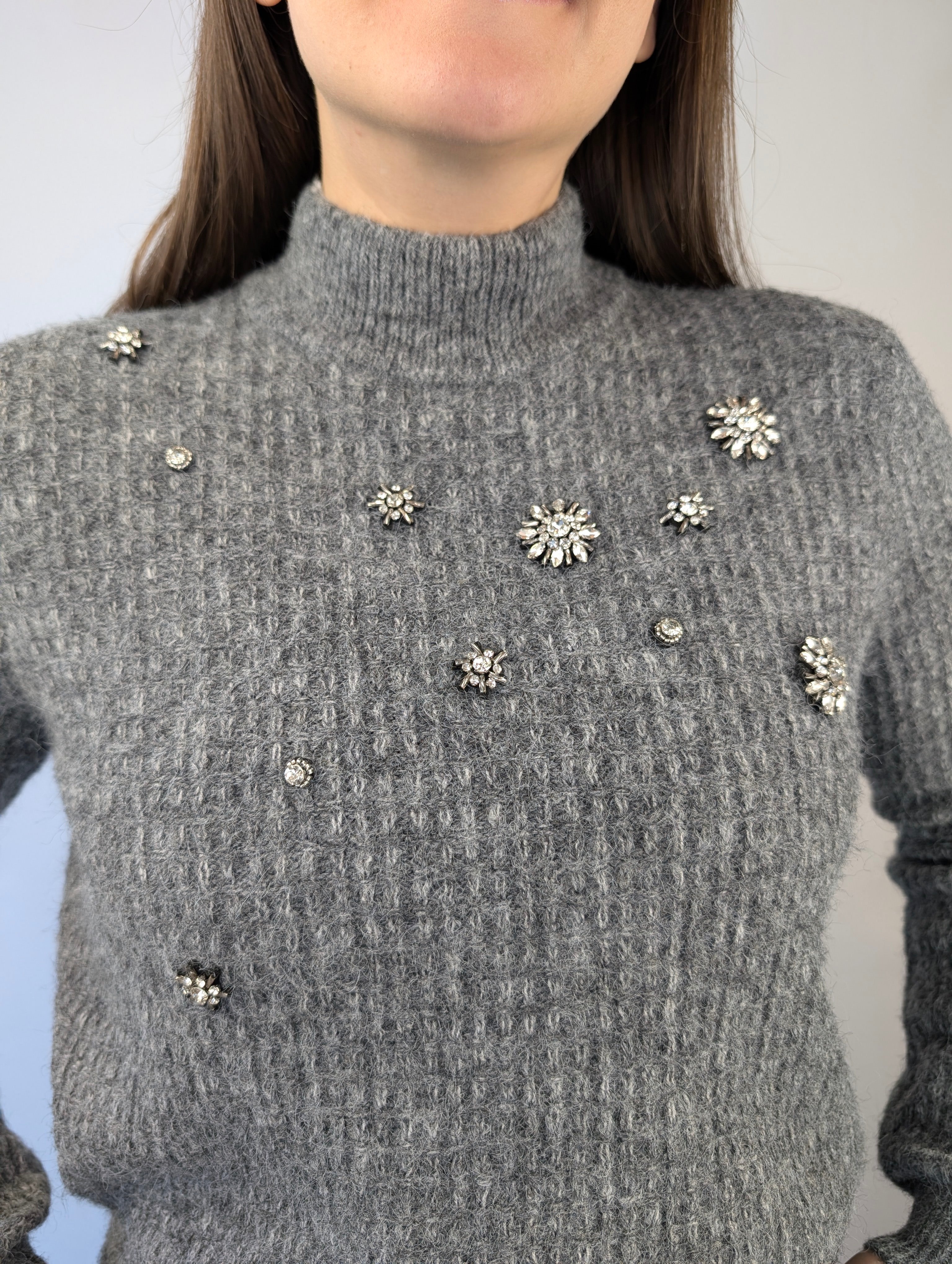 Maglia applicazioni preziose VEROMODA