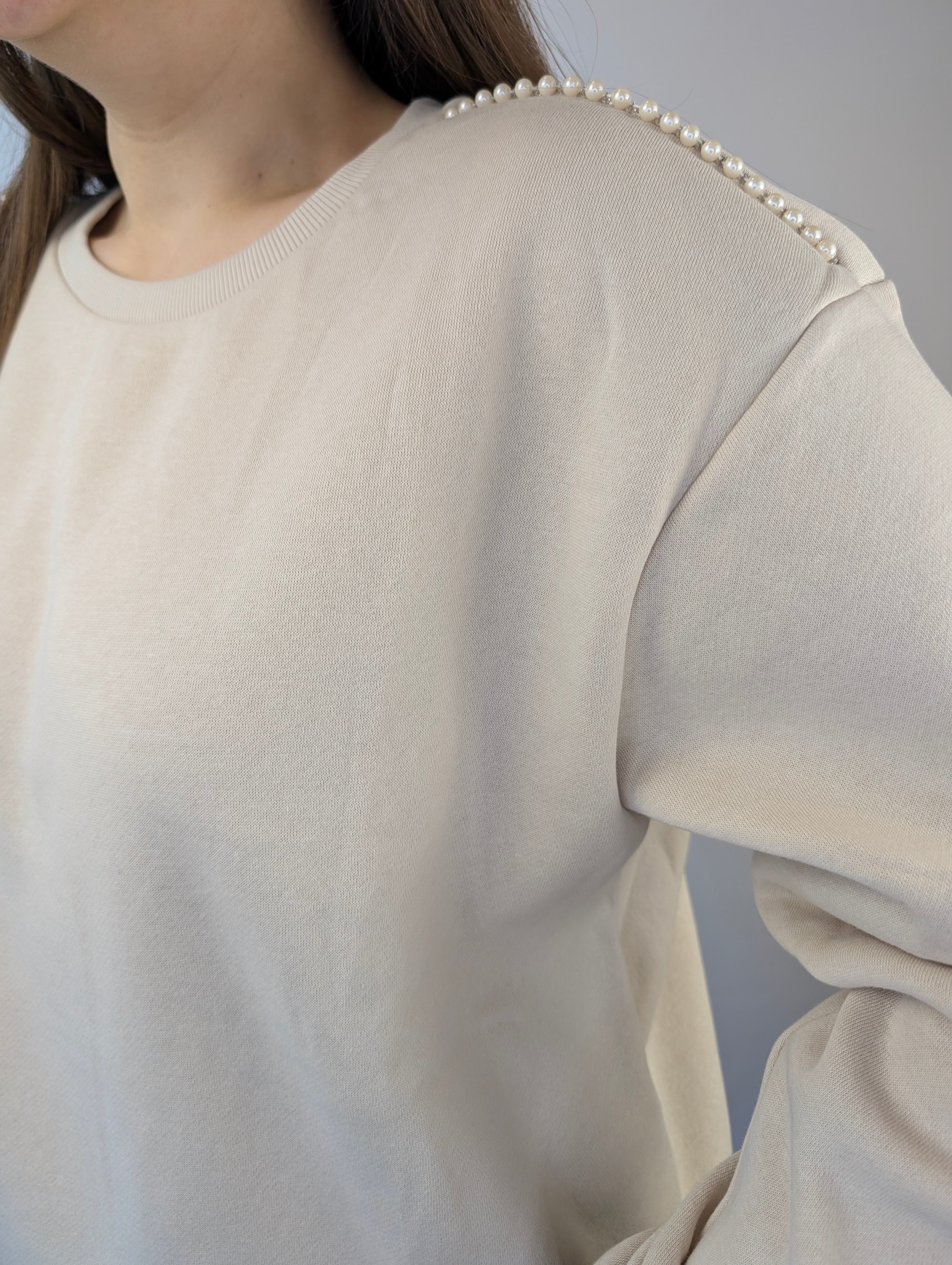 Felpa perline comfy VEROMODA