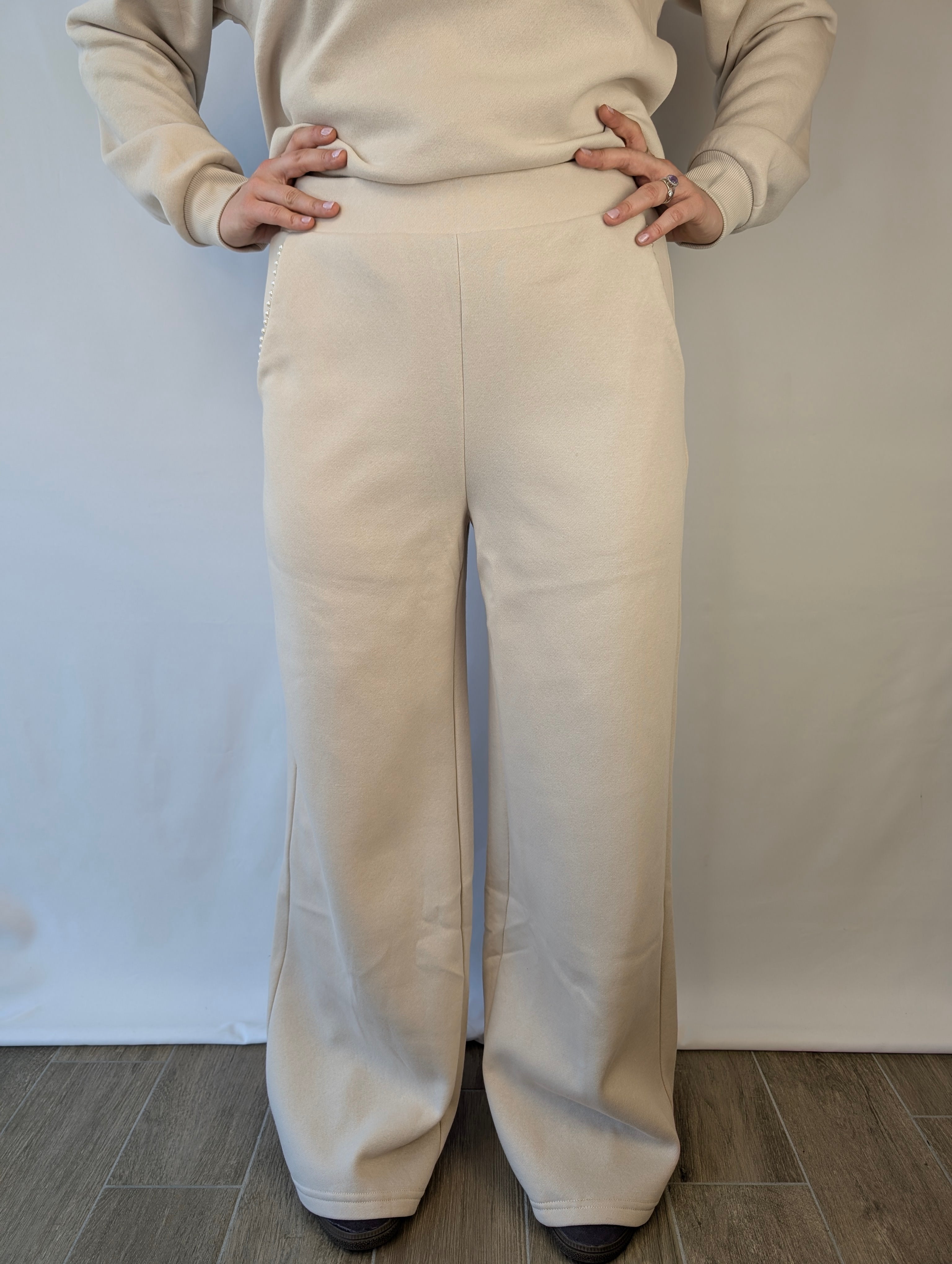 Pantalone felpa perline comfy VEROMODA