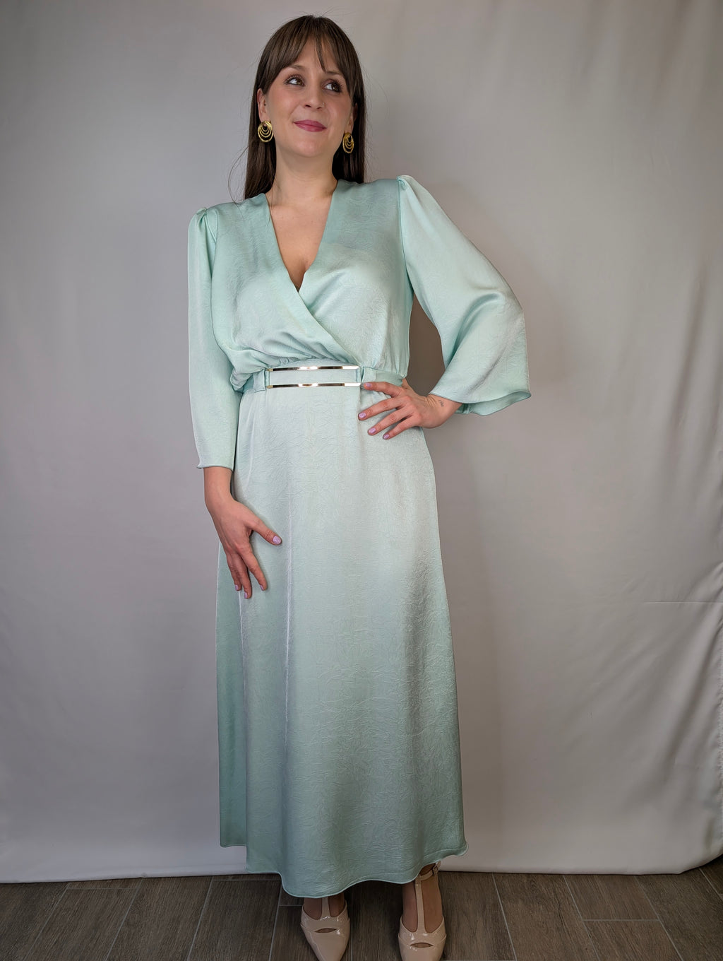 Abito cintura oro RINASCIMENTO