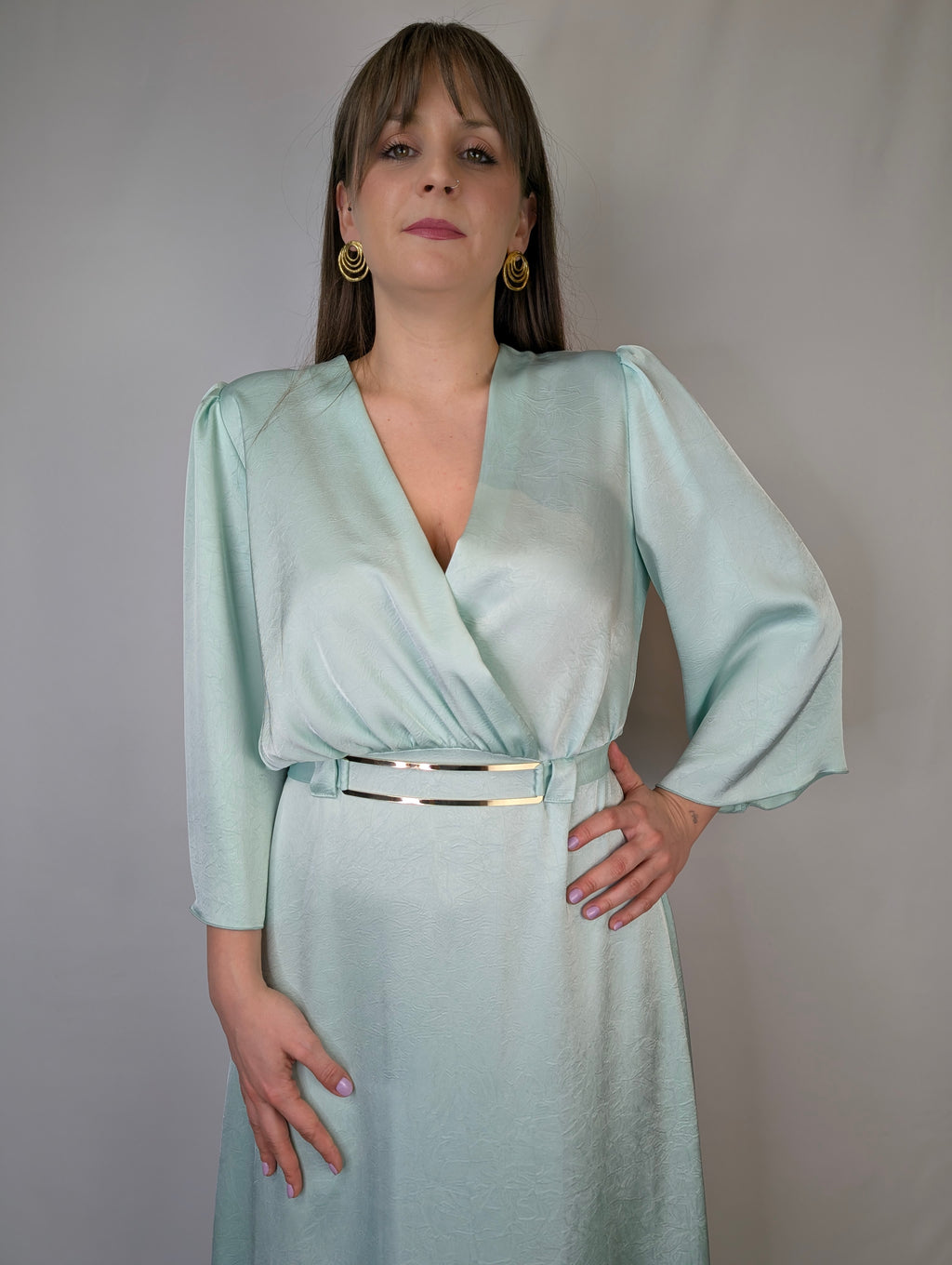 Abito cintura oro RINASCIMENTO