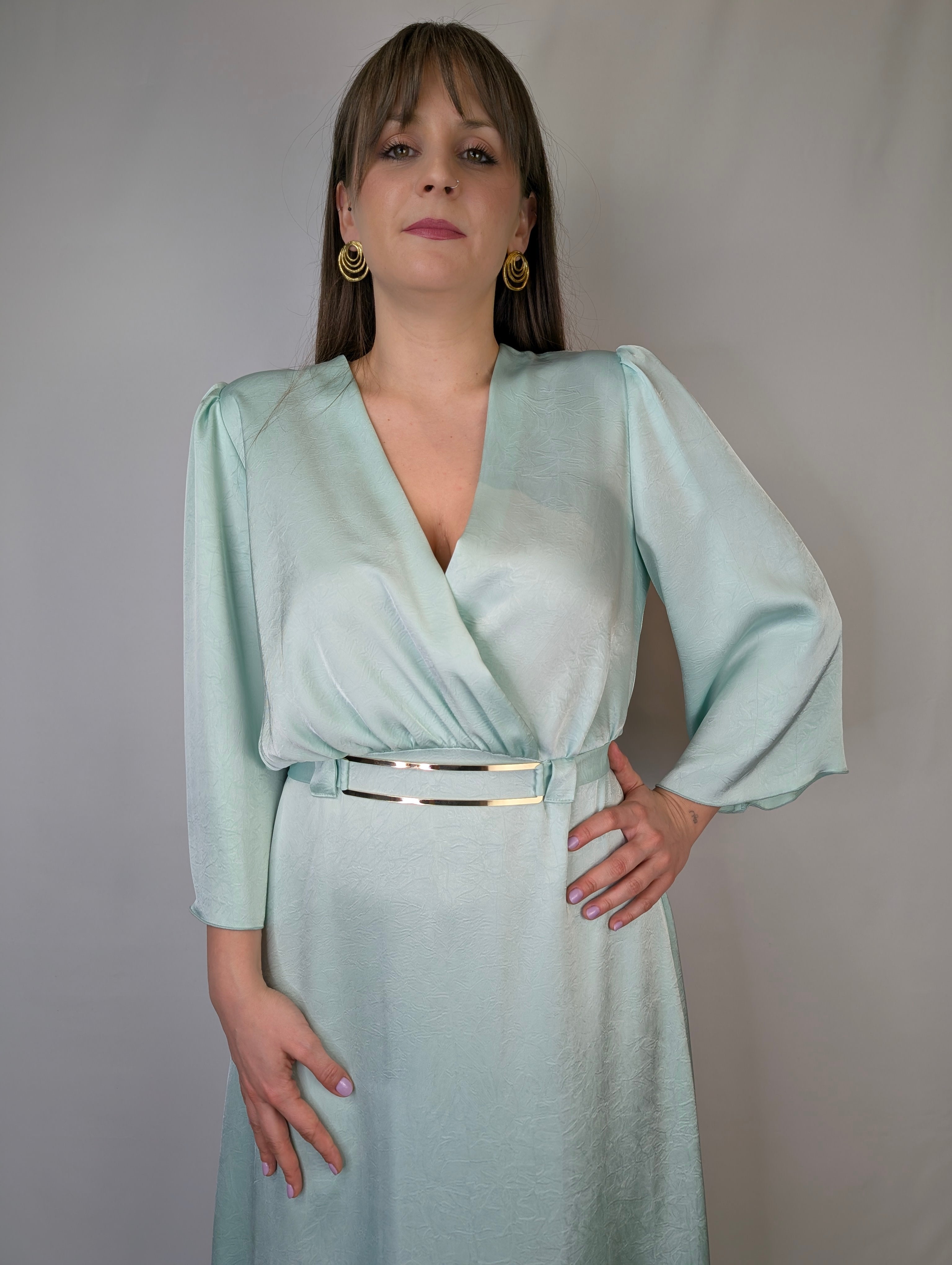 Abito cintura oro RINASCIMENTO