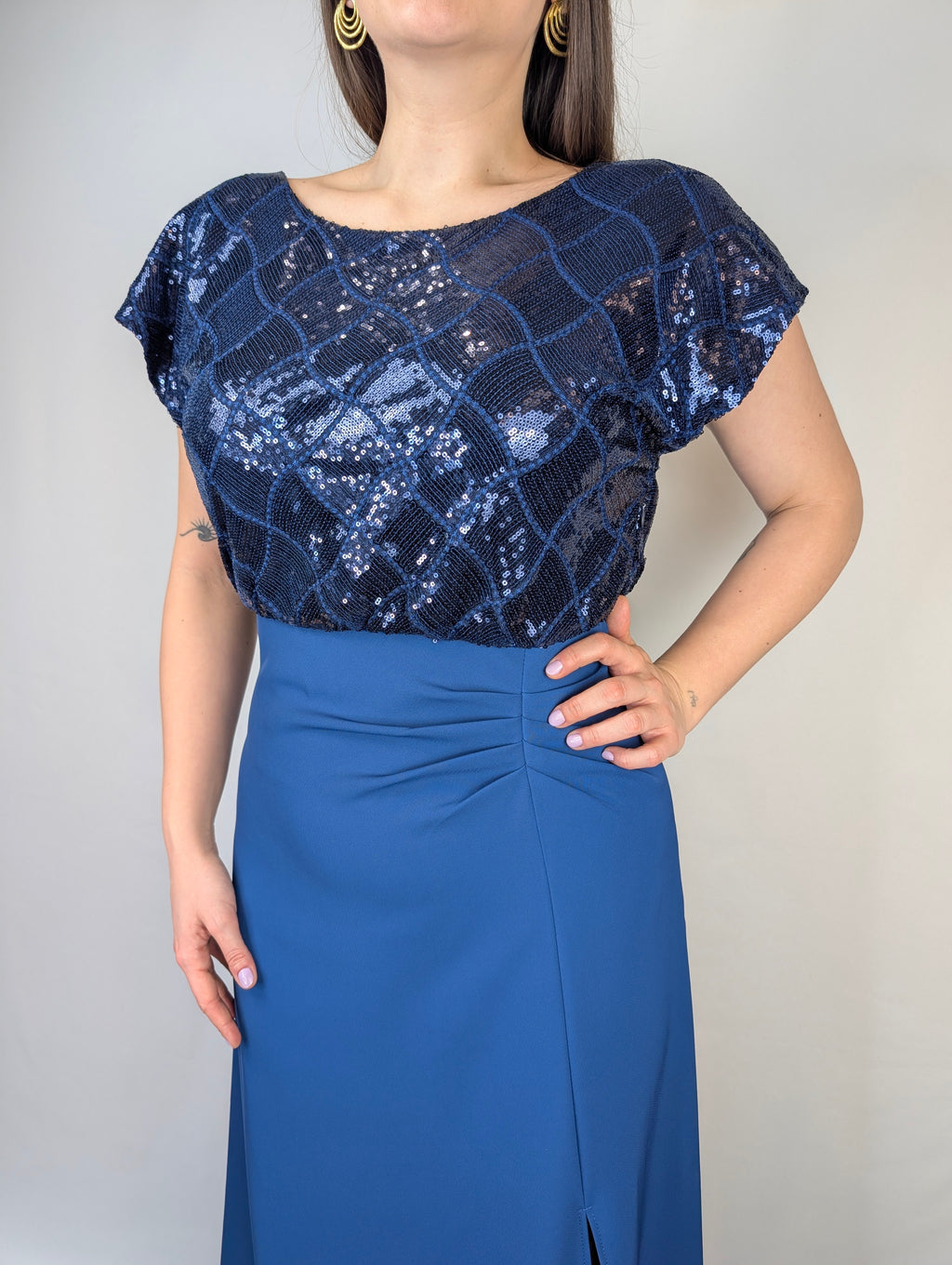 Abito spacco RINASCIMENTO