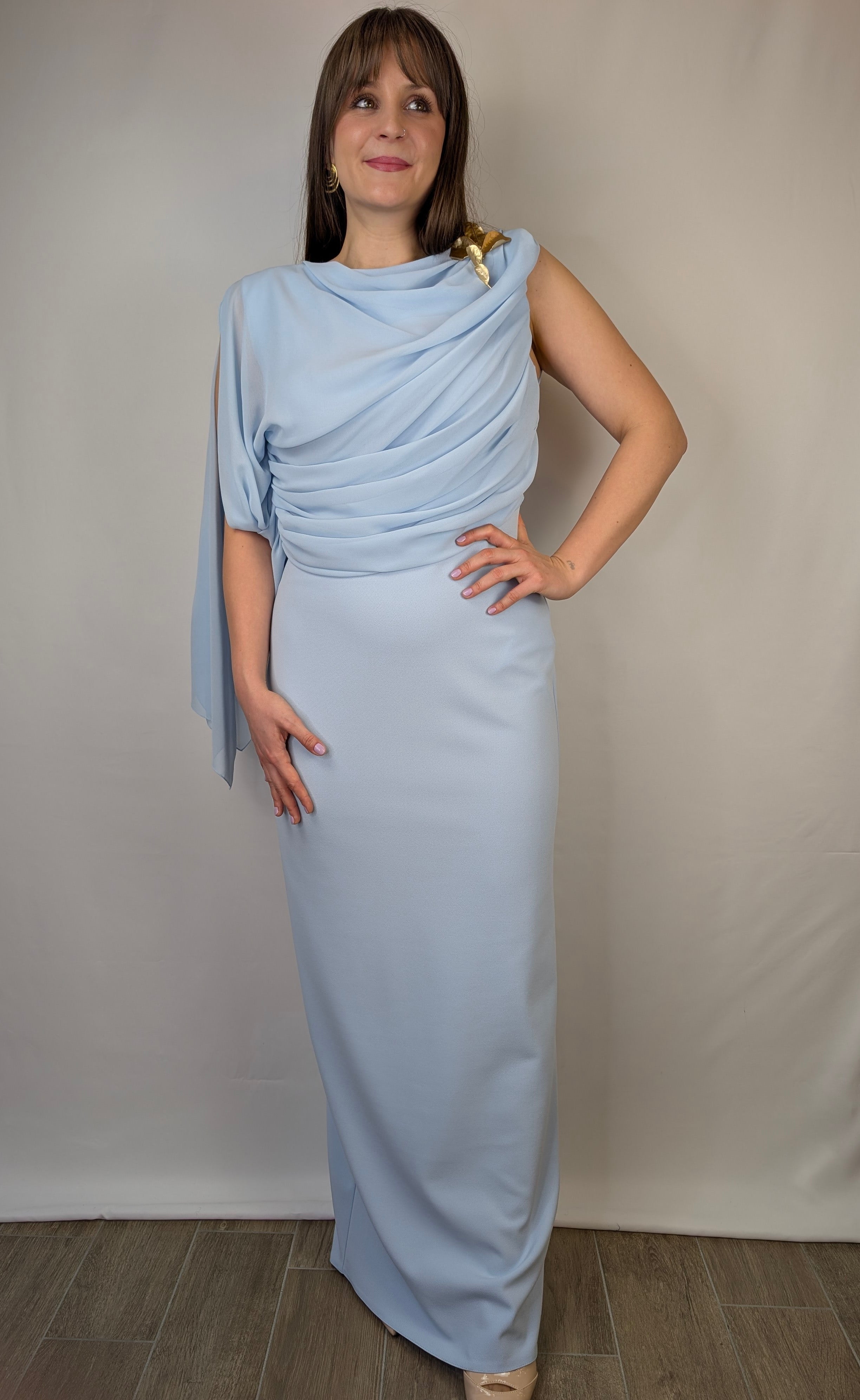 Abito drappeggio RINASCIMENTO