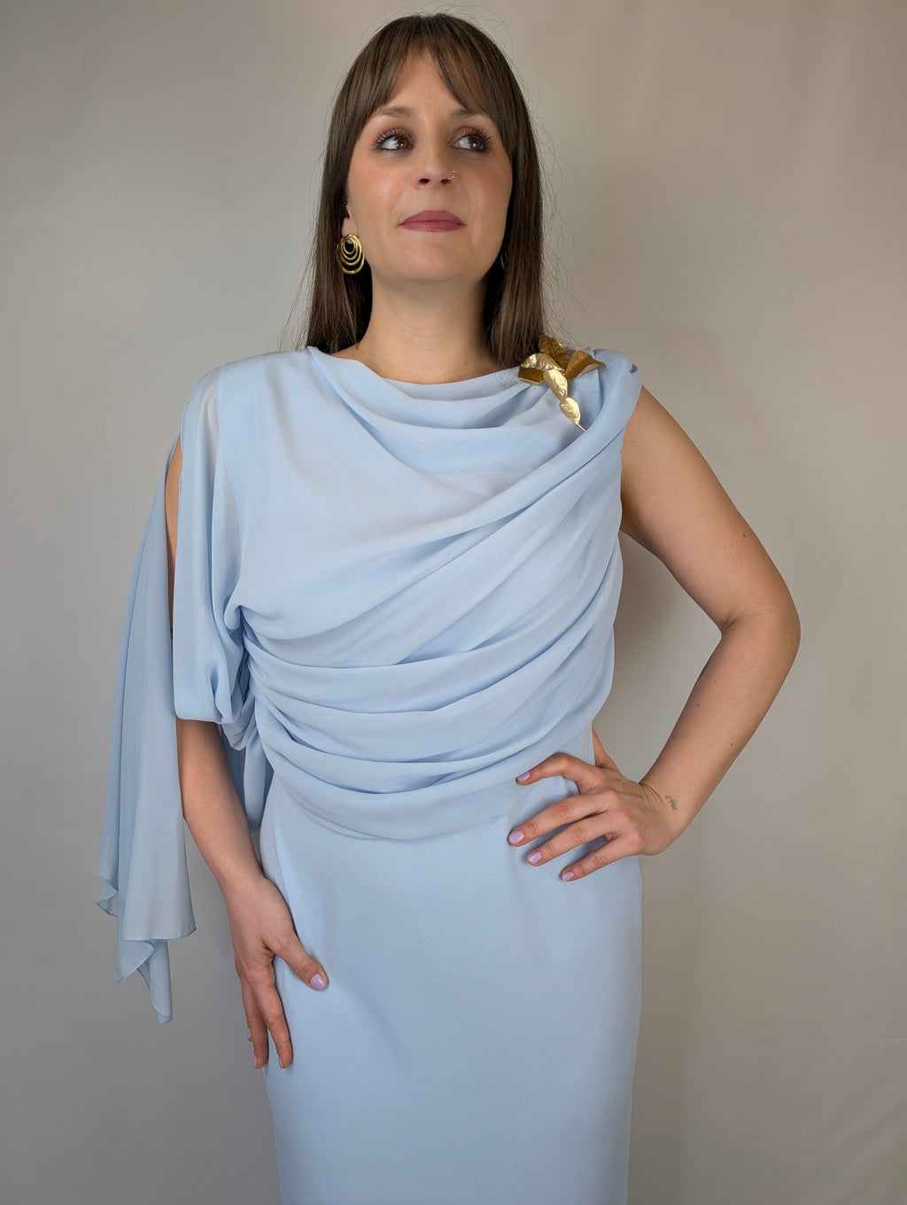 Abito drappeggio RINASCIMENTO