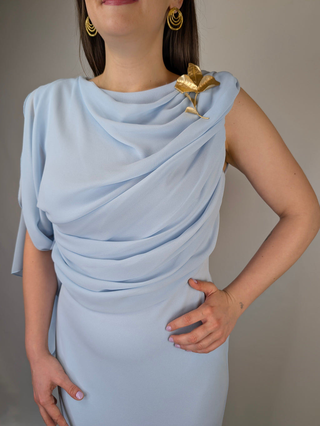 Abito drappeggio RINASCIMENTO