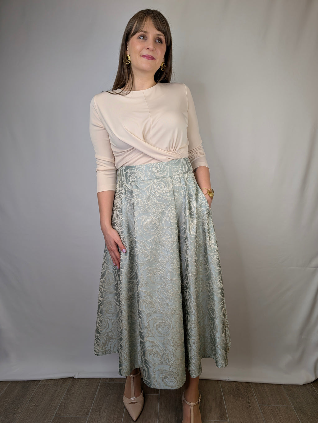 Gonna rose canganti RINASCIMENTO