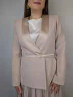 Giacca raso cinturino RINASCIMENTO