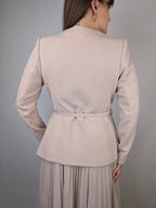 Giacca raso cinturino RINASCIMENTO