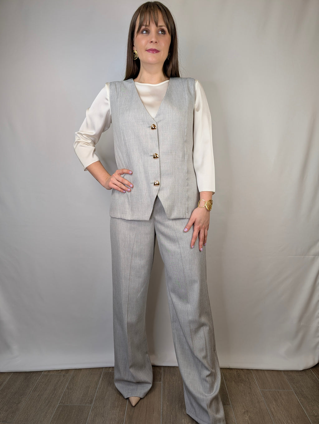 Tuta gilet bottoni RINASCIMENTO