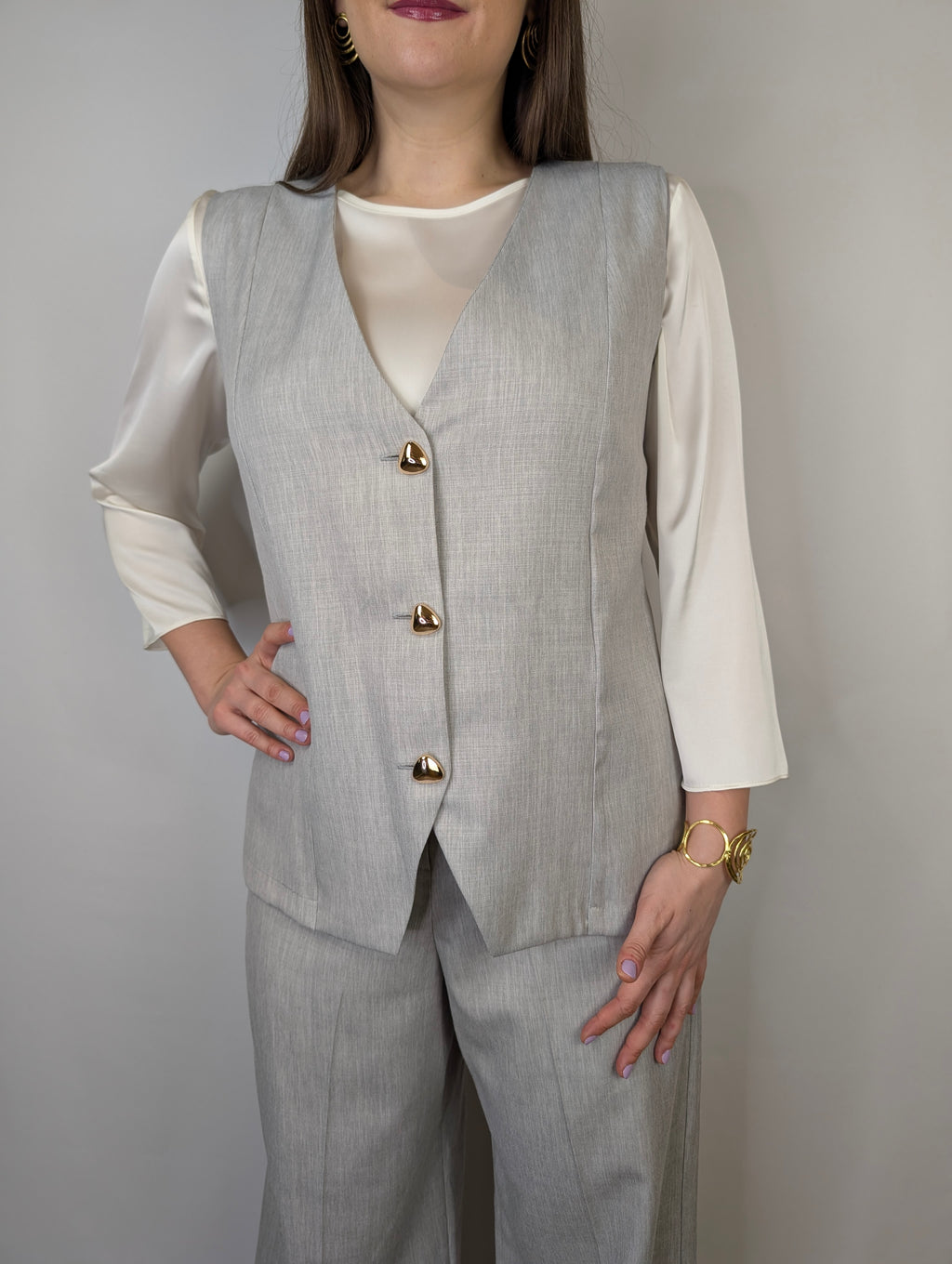 Tuta gilet bottoni RINASCIMENTO