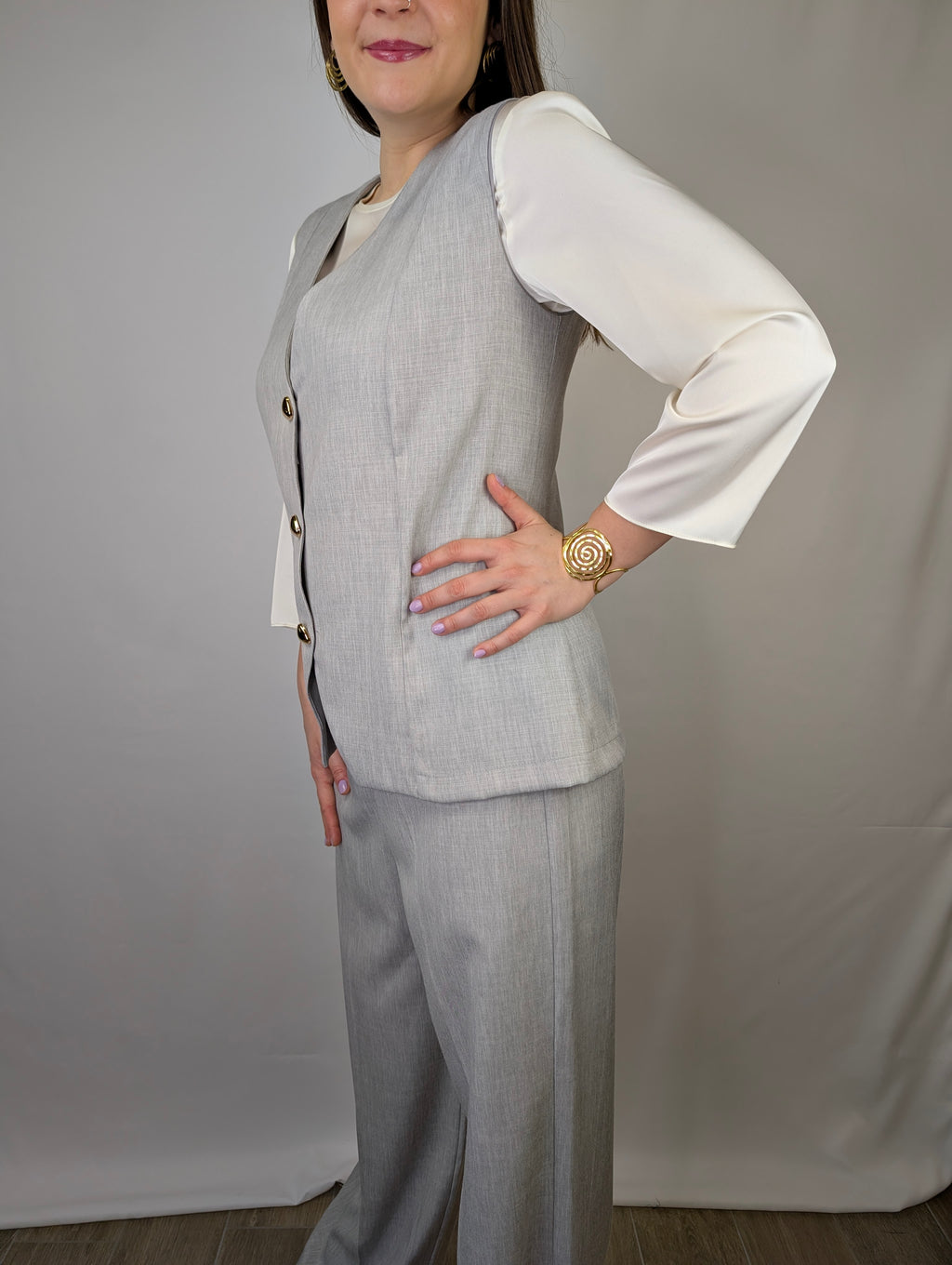 Tuta gilet bottoni RINASCIMENTO