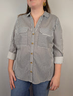 Camicia righe VEROMODA CURVY