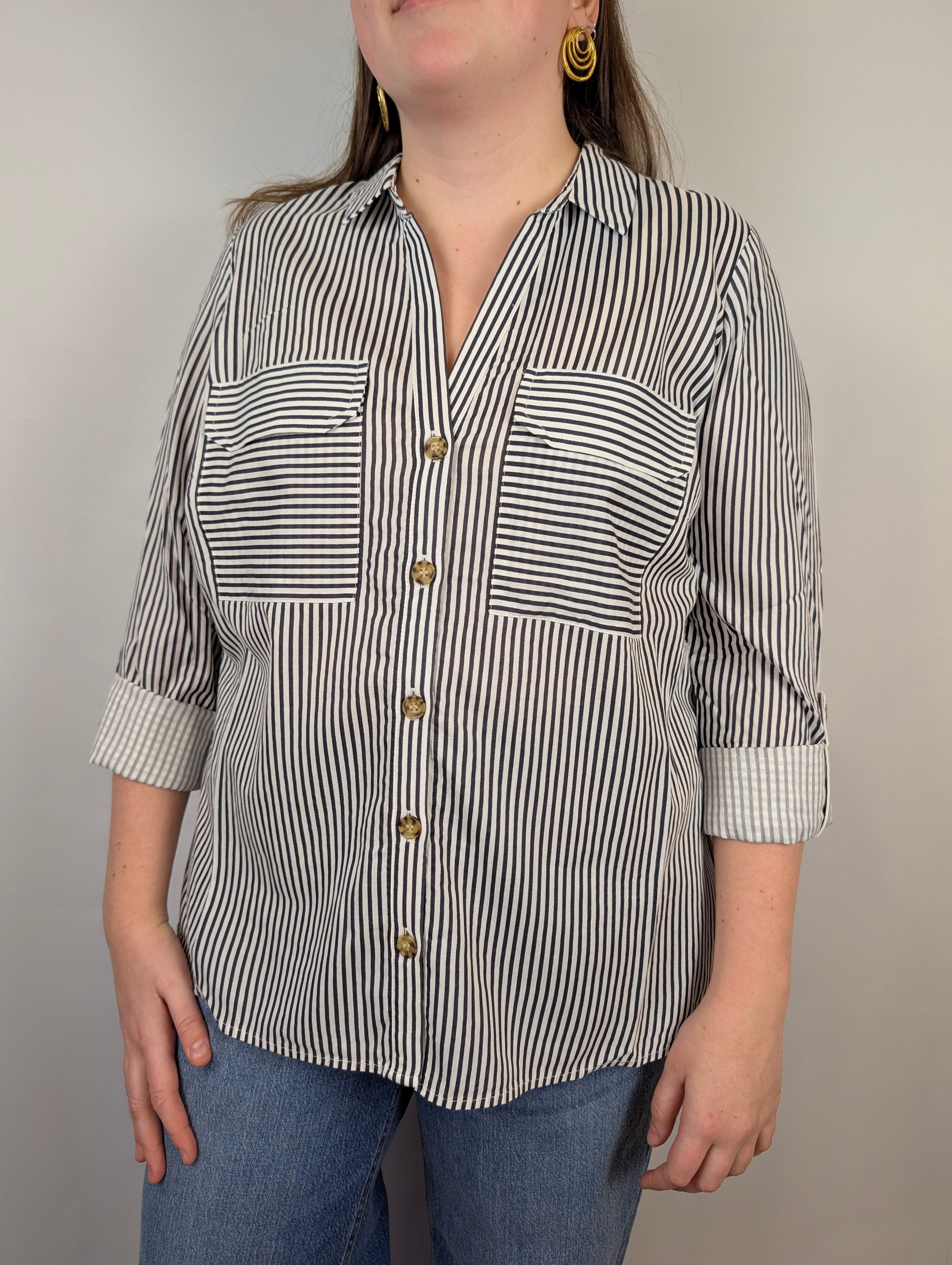 Camicia righe VEROMODA CURVY