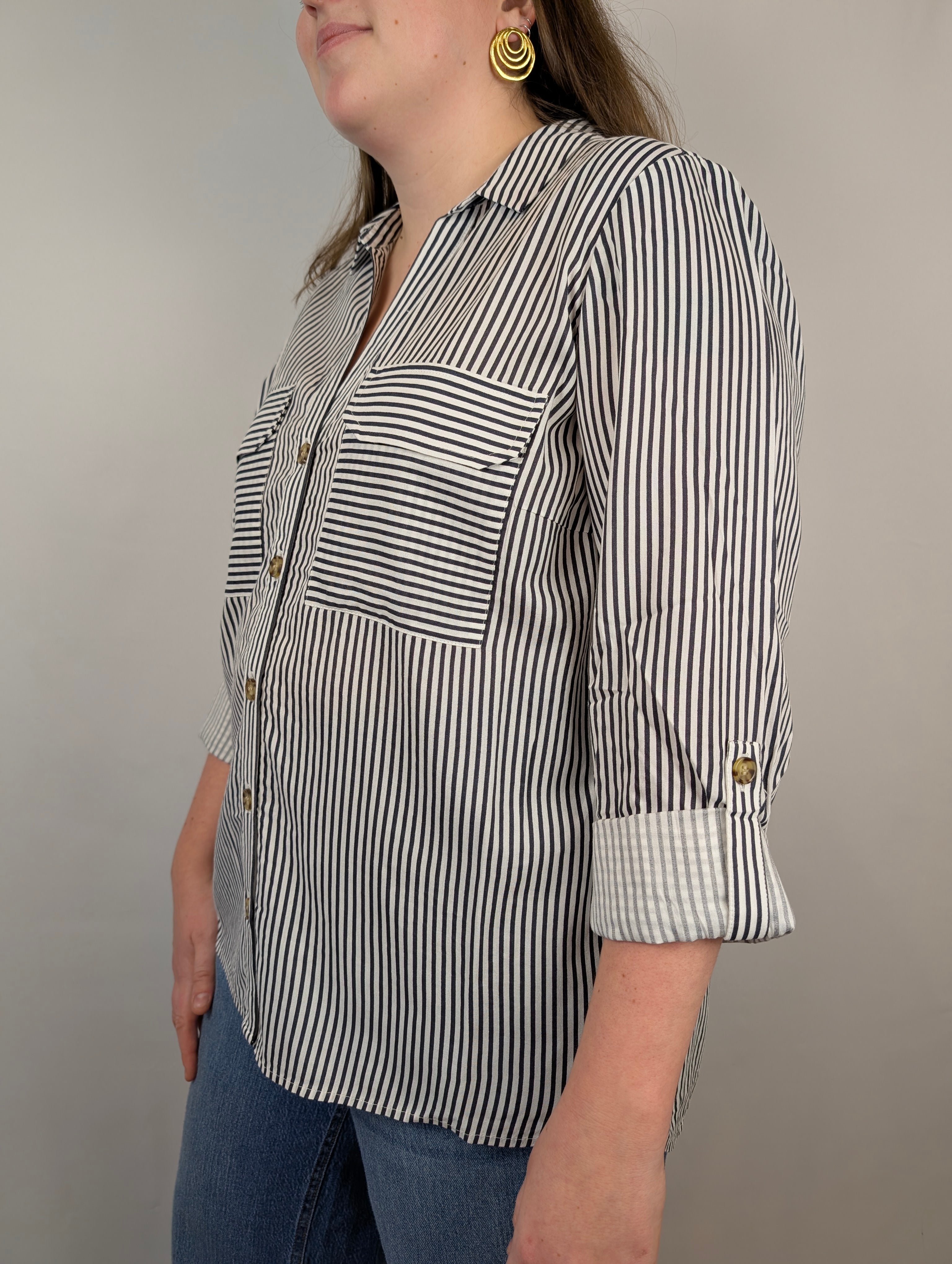 Camicia righe VEROMODA CURVY