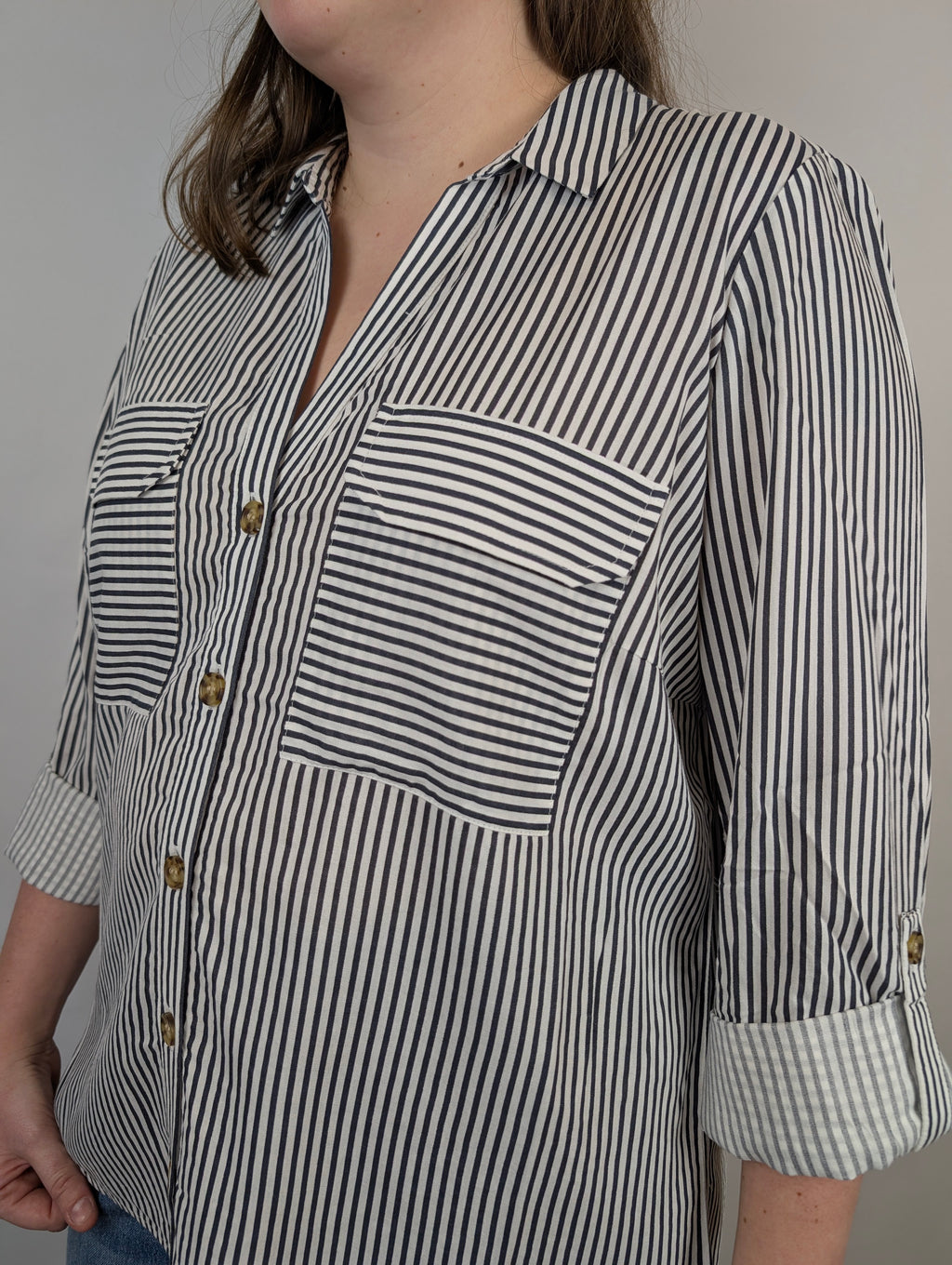 Camicia righe VEROMODA CURVY