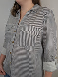 Camicia righe VEROMODA CURVY