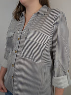 Camicia righe VEROMODA CURVY
