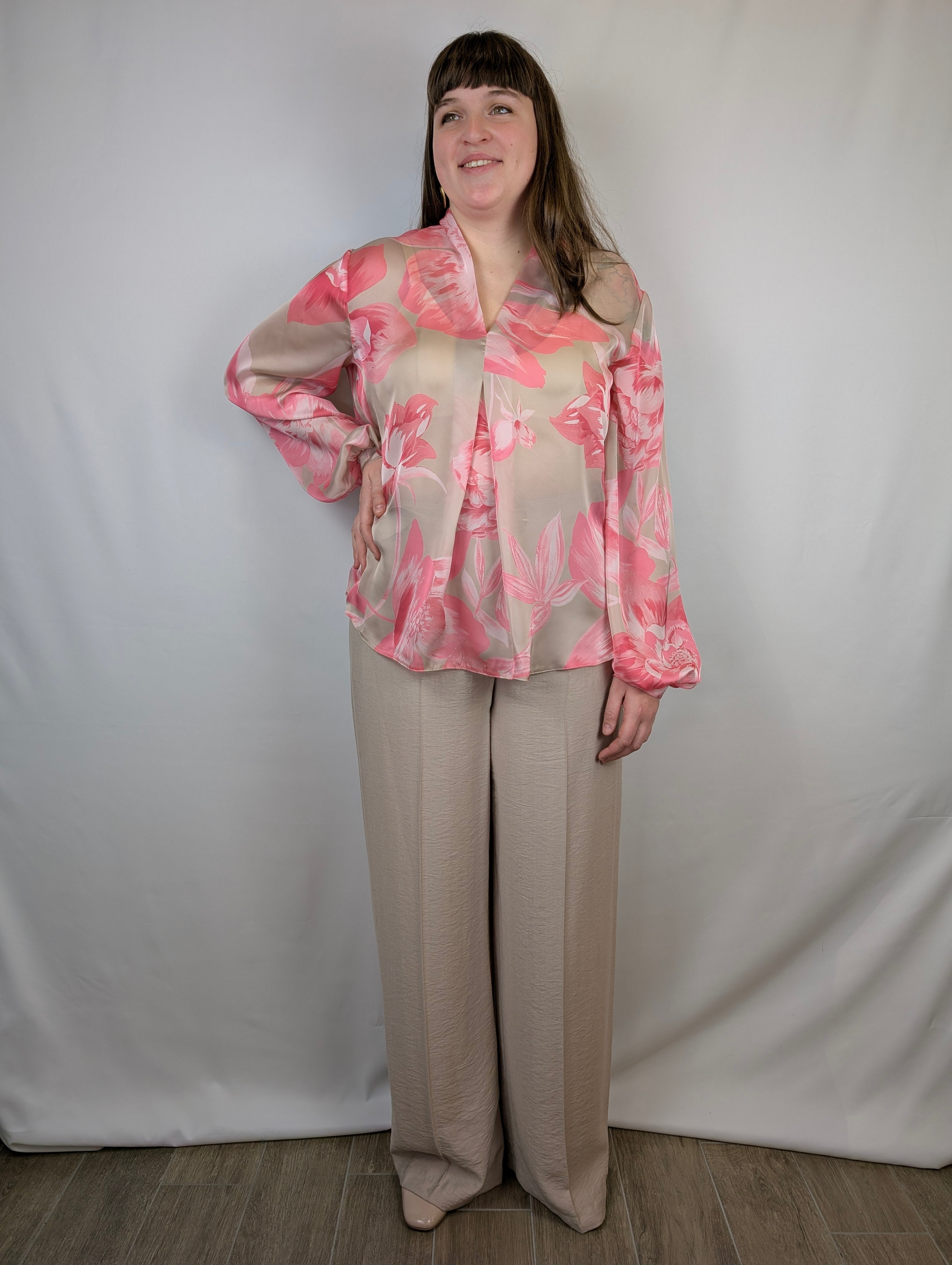 Casacca floreale RINASCIMENTO CURVY