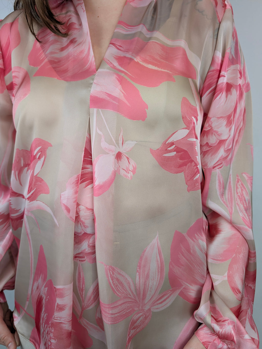 Casacca floreale RINASCIMENTO CURVY