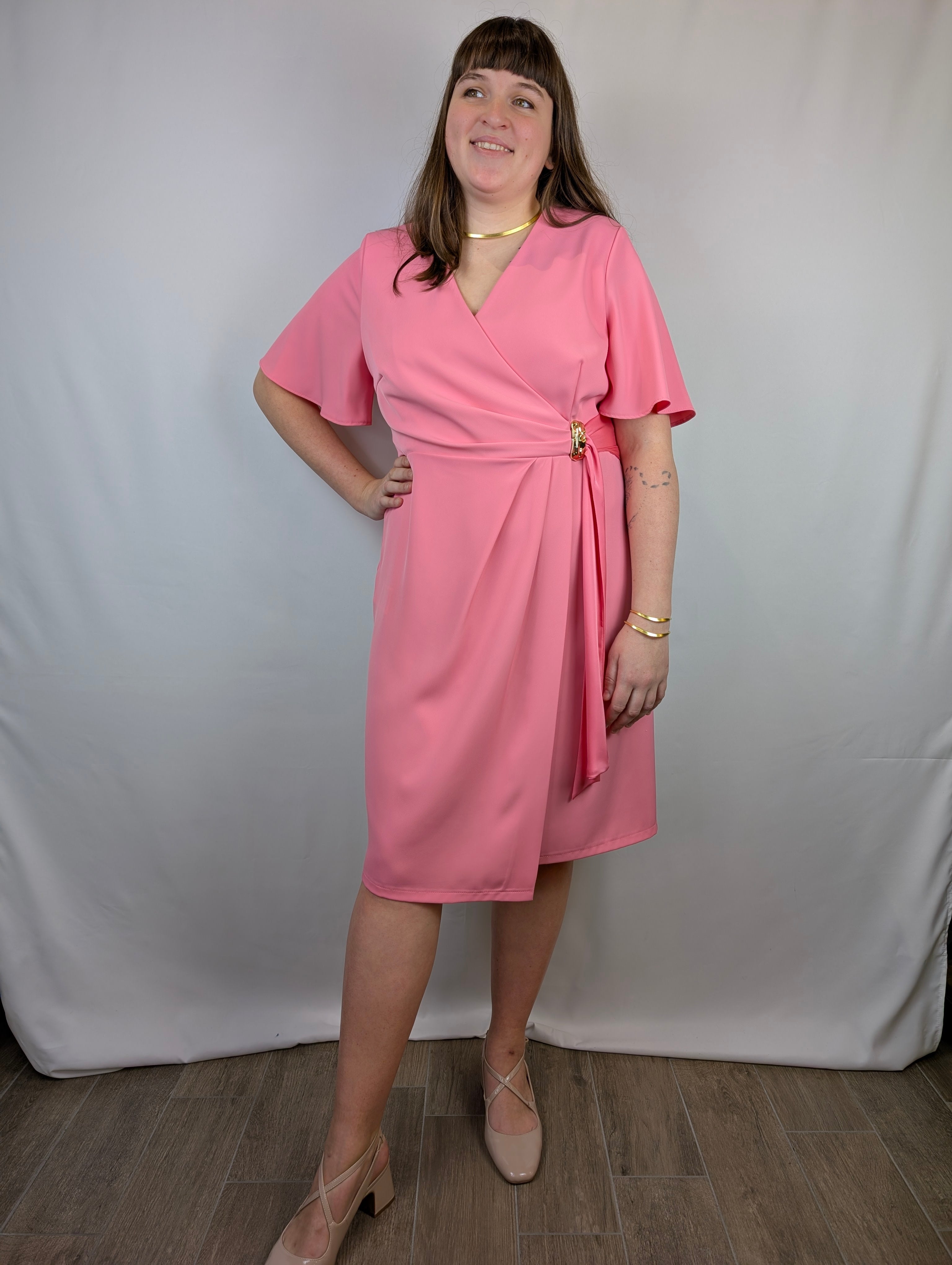 Abito tubino incrocio RINASCIMENTO CURVY